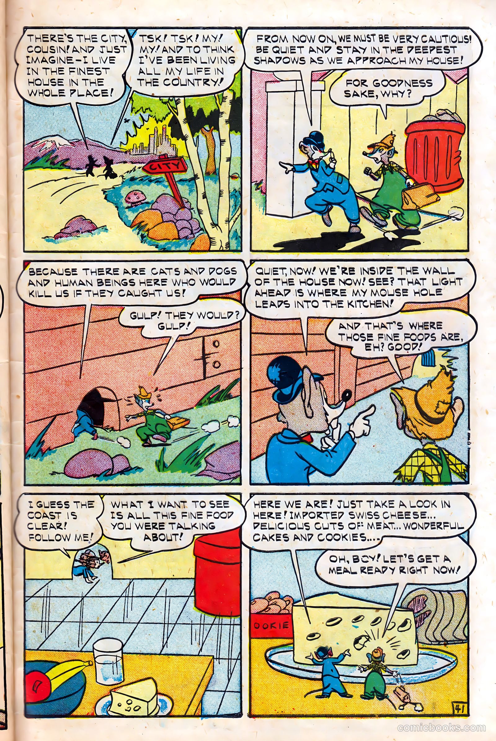 Monkeyshines Comics #10 (1946) — page 43 of 52