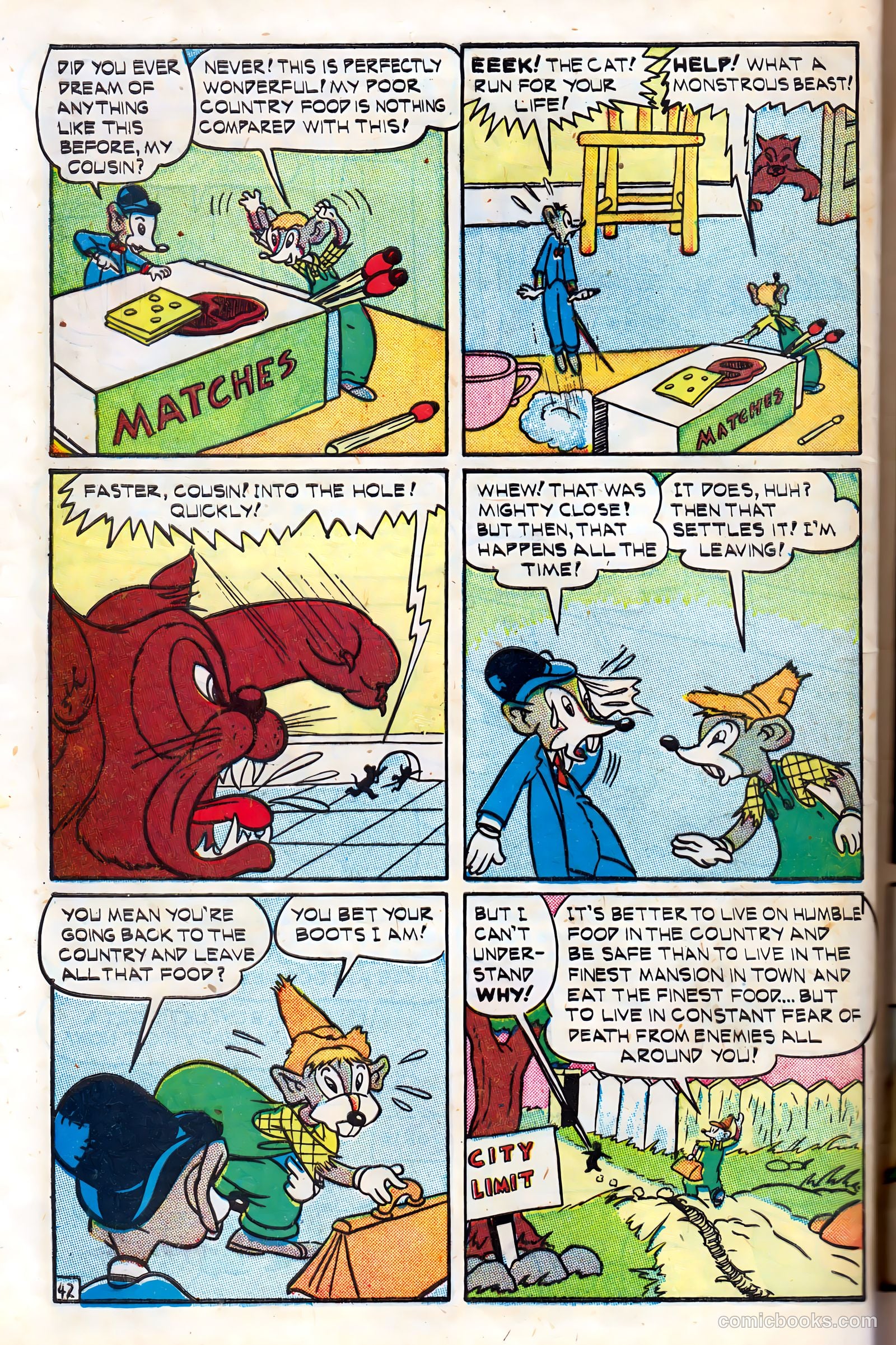 Monkeyshines Comics #10 (1946) — page 44 of 52