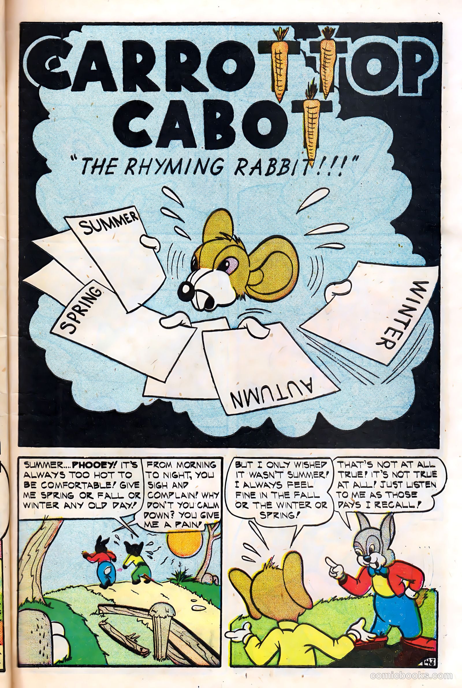 Monkeyshines Comics #10 (1946) — page 45 of 52