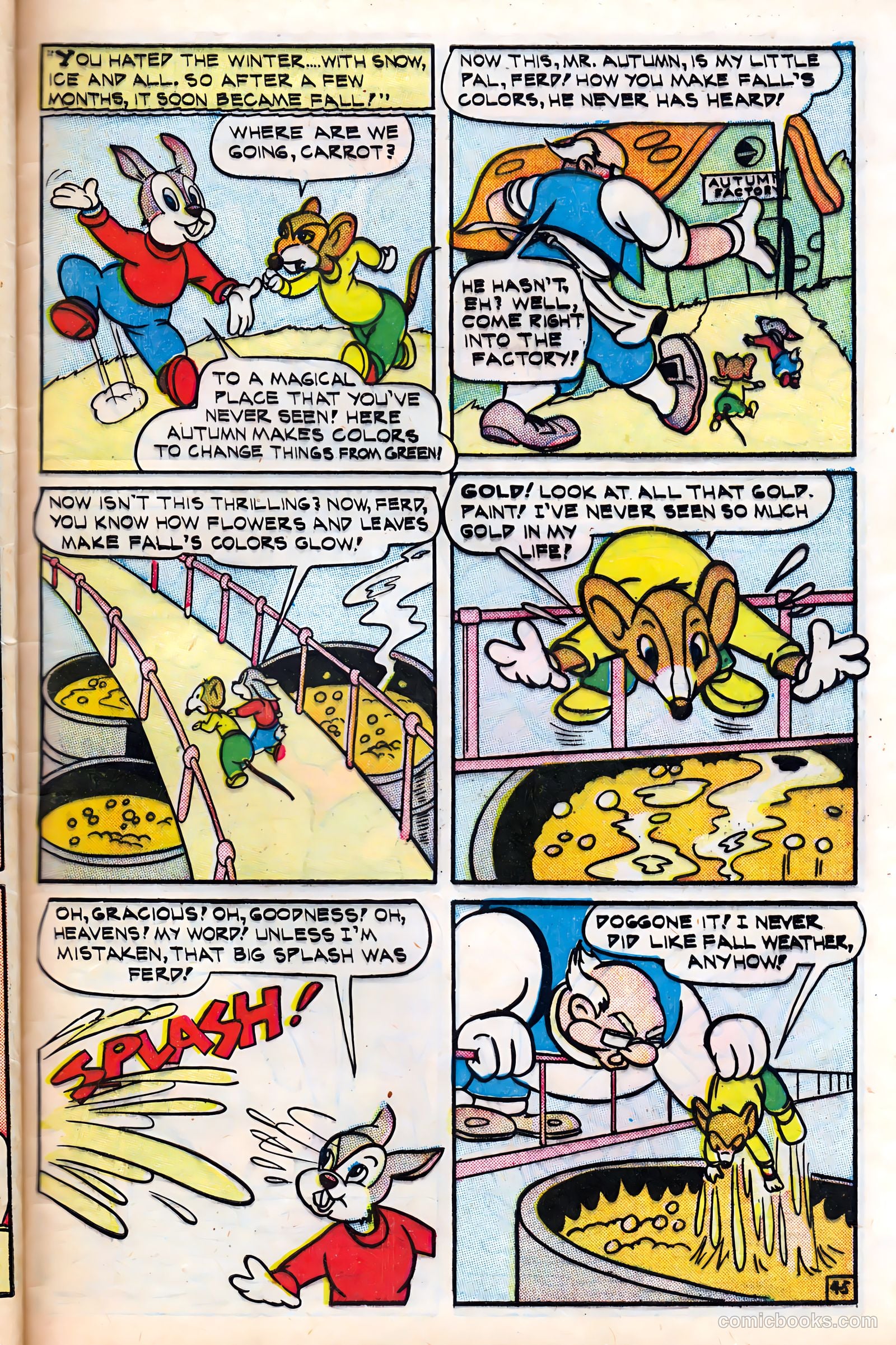Monkeyshines Comics #10 (1946) — page 47 of 52