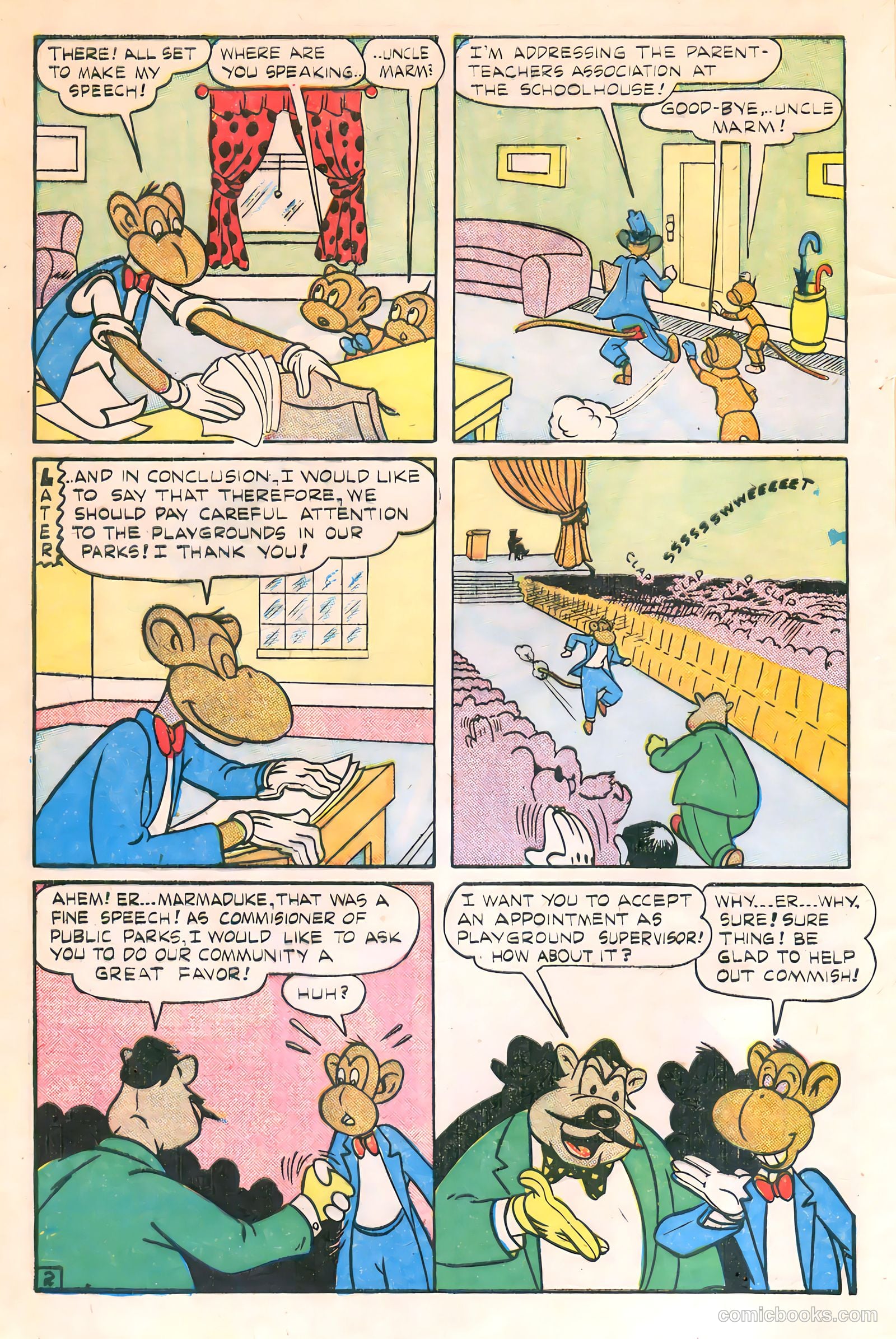 Monkeyshines Comics #11 (1946) — page 4 of 51
