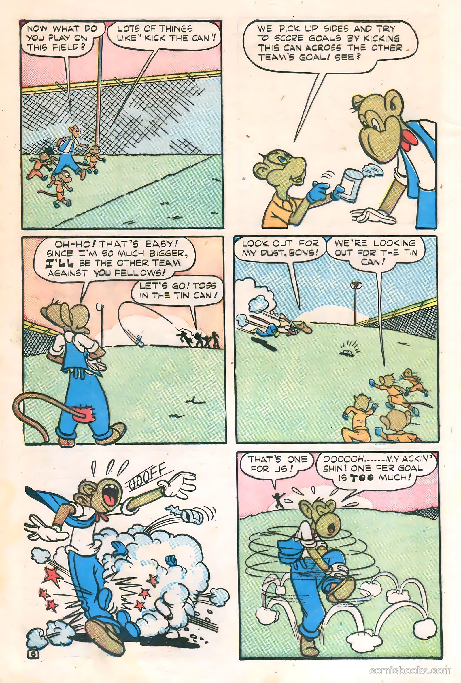 Monkeyshines Comics #11 (1946) — page 8 of 51