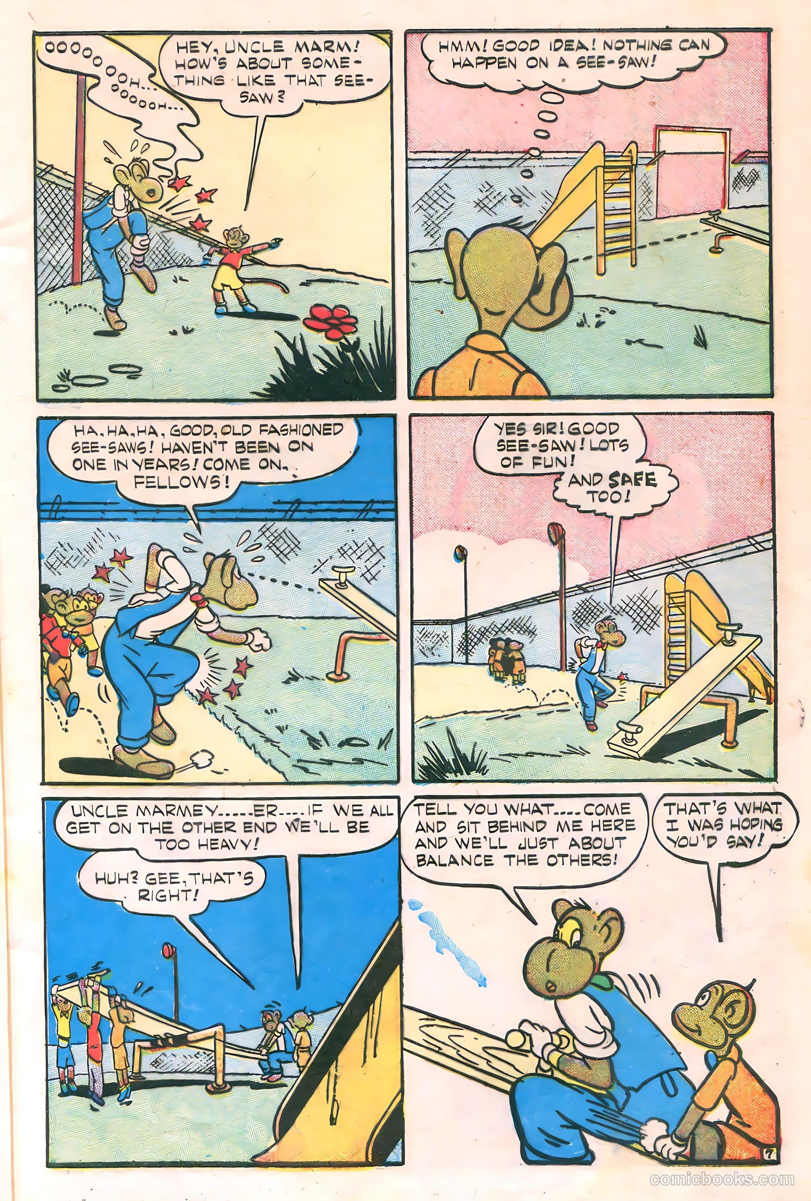 Monkeyshines Comics #11 (1946) — page 9 of 51