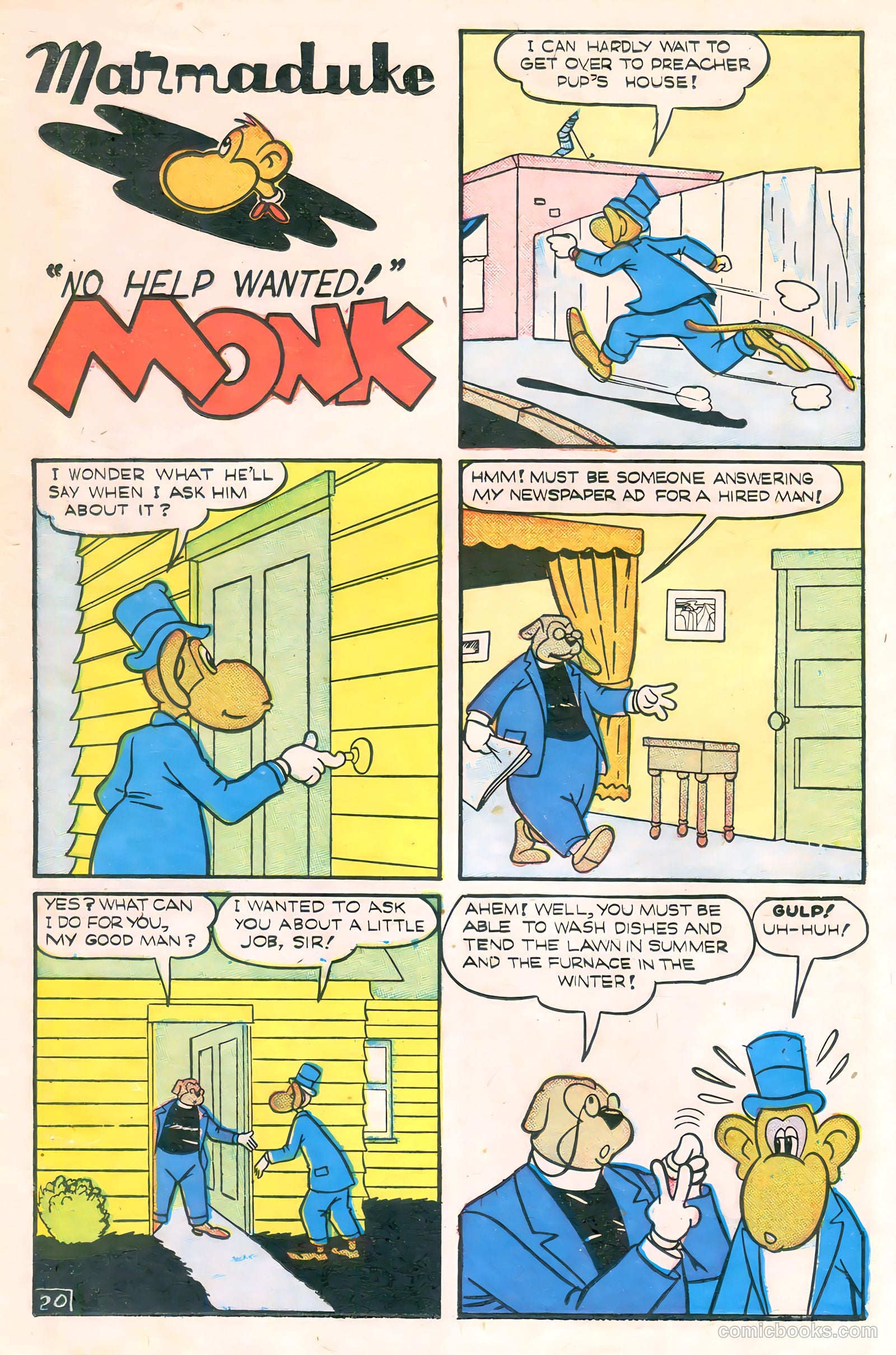 Monkeyshines Comics #11 (1946) — page 22 of 51