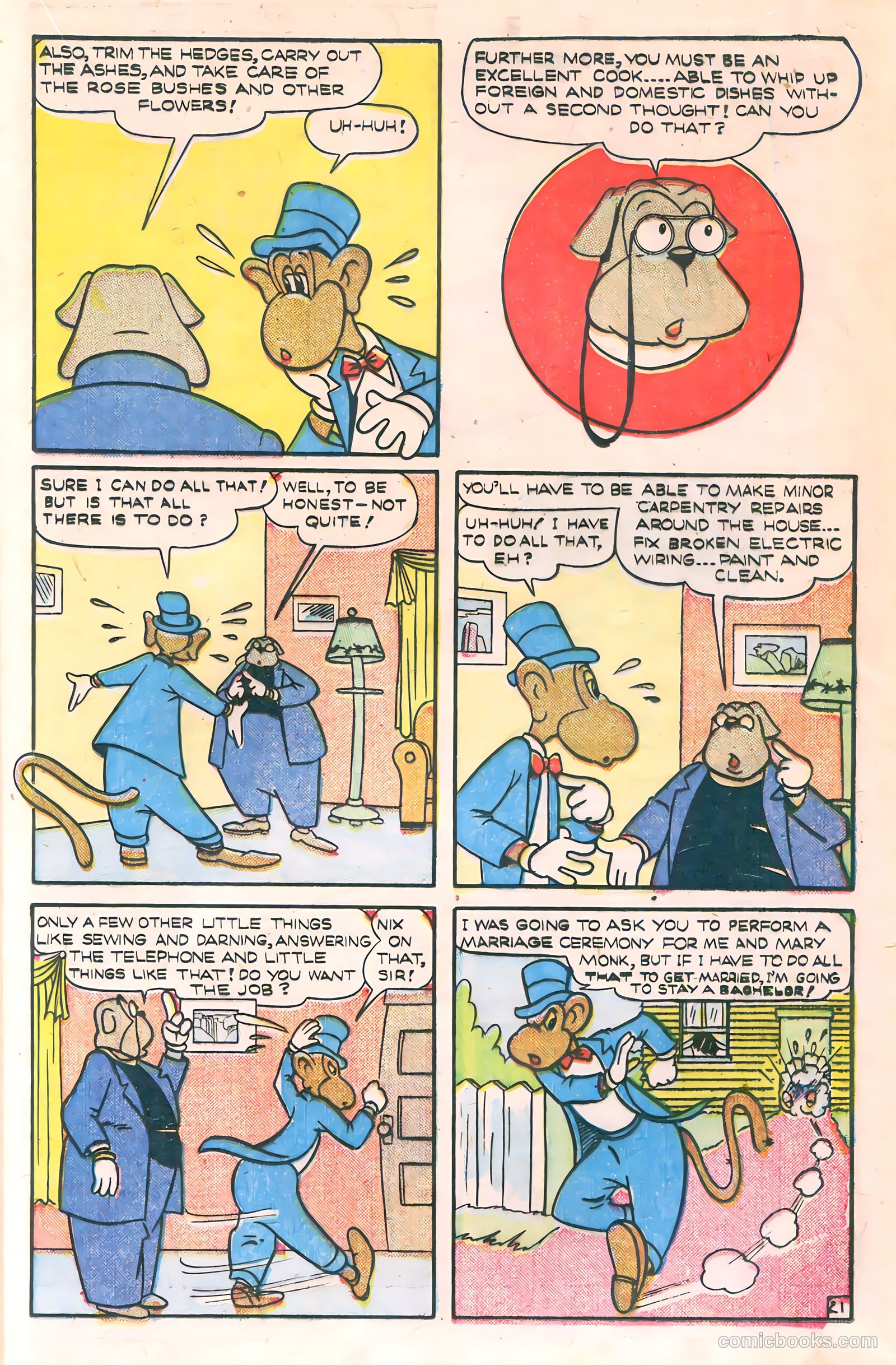 Monkeyshines Comics #11 (1946) — page 23 of 51