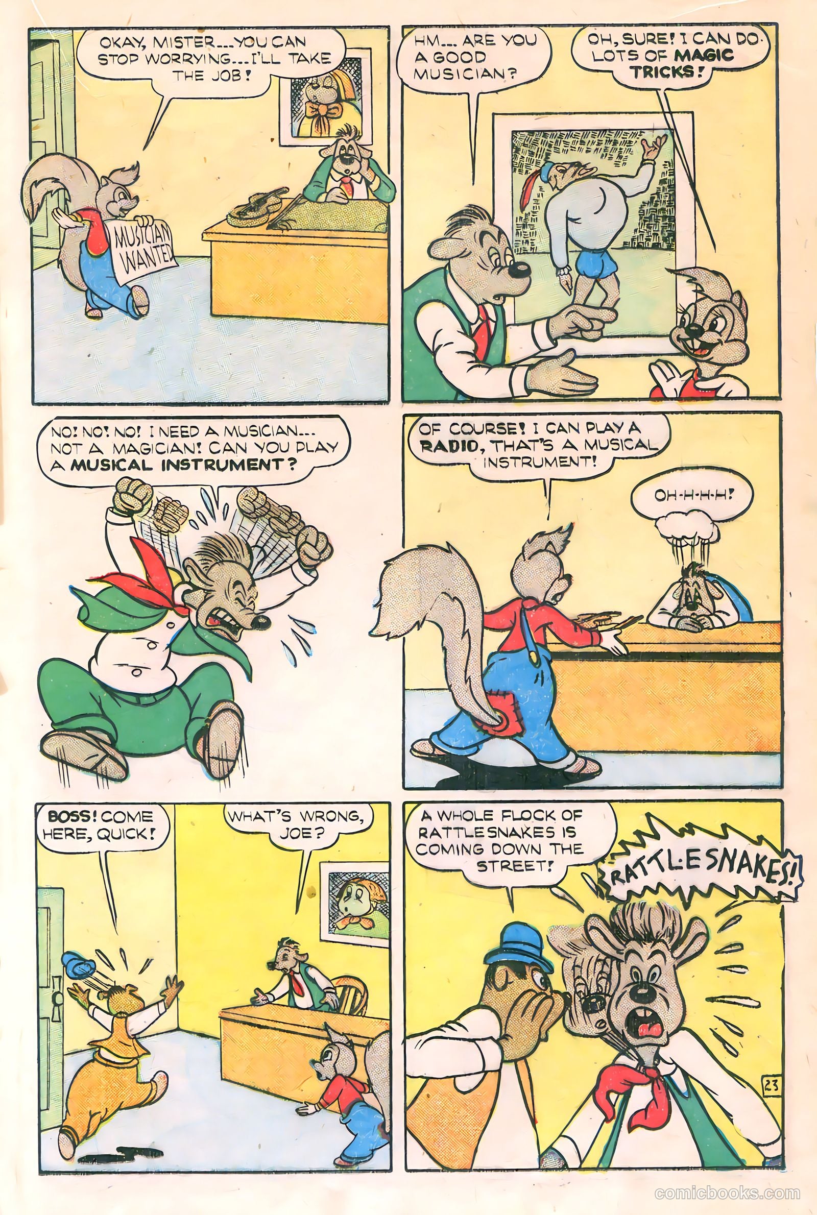 Monkeyshines Comics #11 (1946) — page 25 of 51