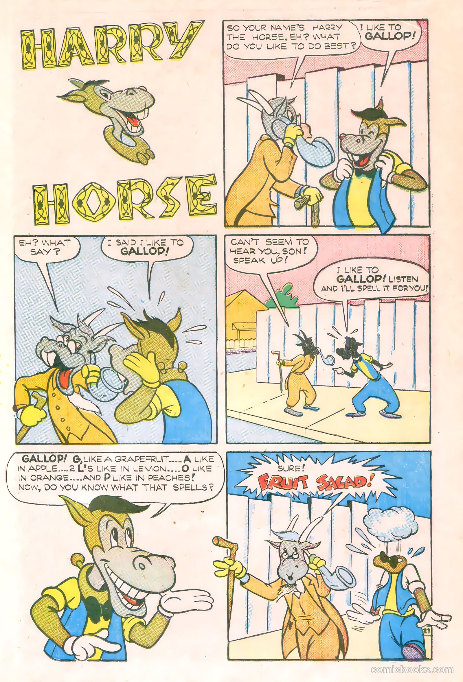 Monkeyshines Comics #11 (1946) — page 29 of 51