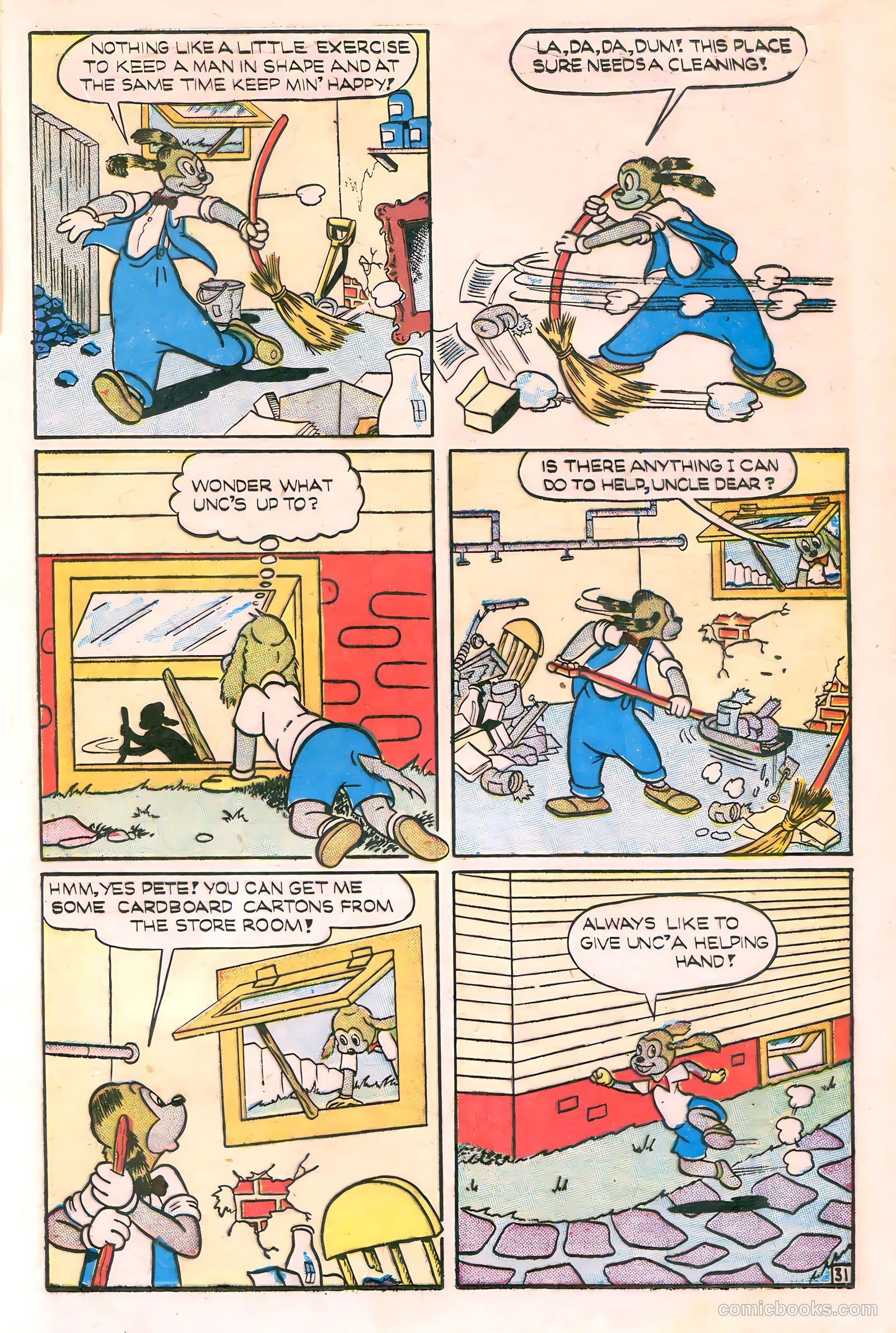 Monkeyshines Comics #11 (1946) — page 32 of 51