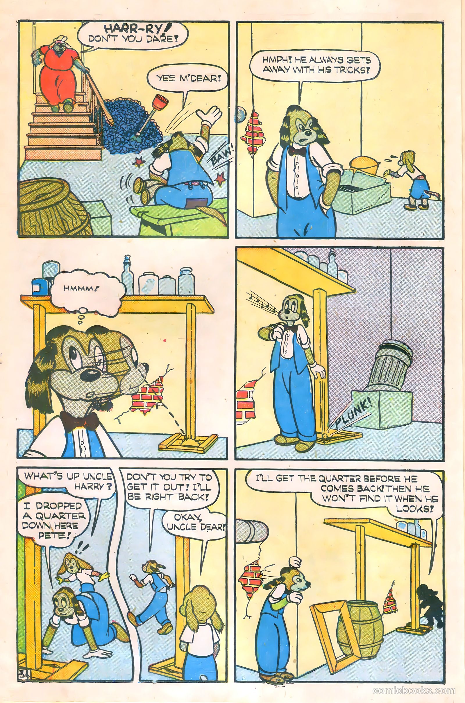 Monkeyshines Comics #11 (1946) — page 35 of 51