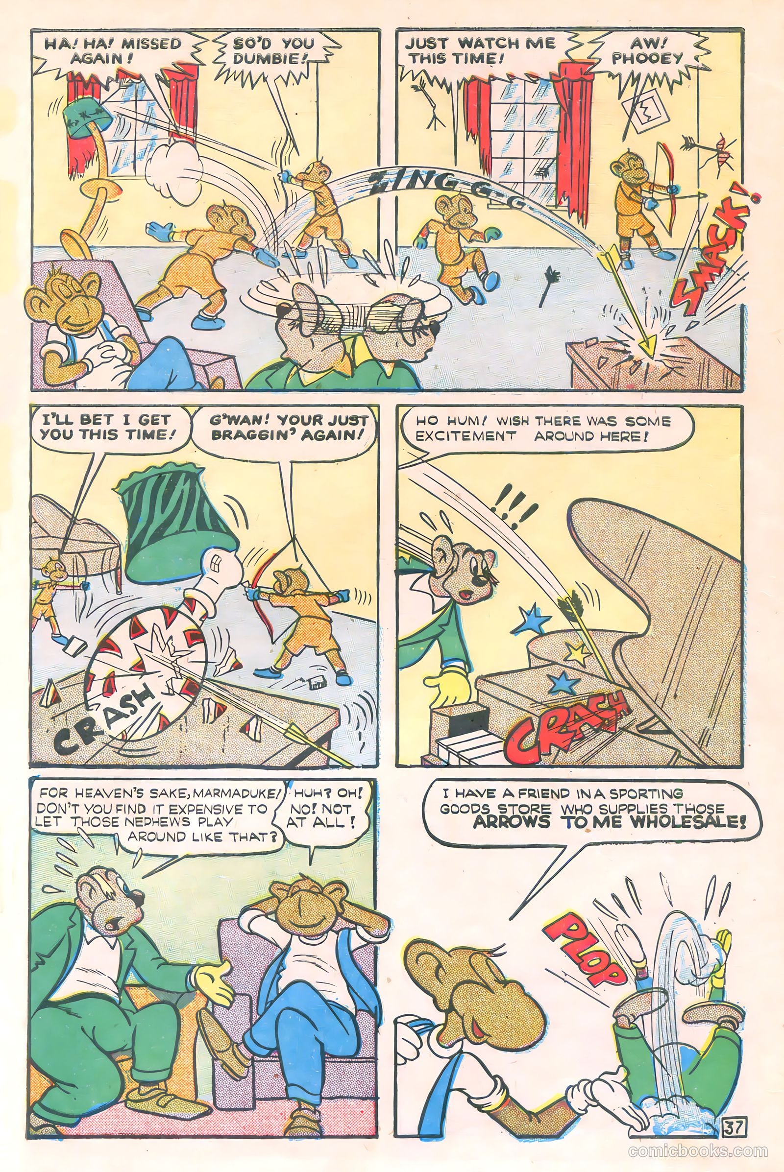 Monkeyshines Comics #11 (1946) — page 38 of 51