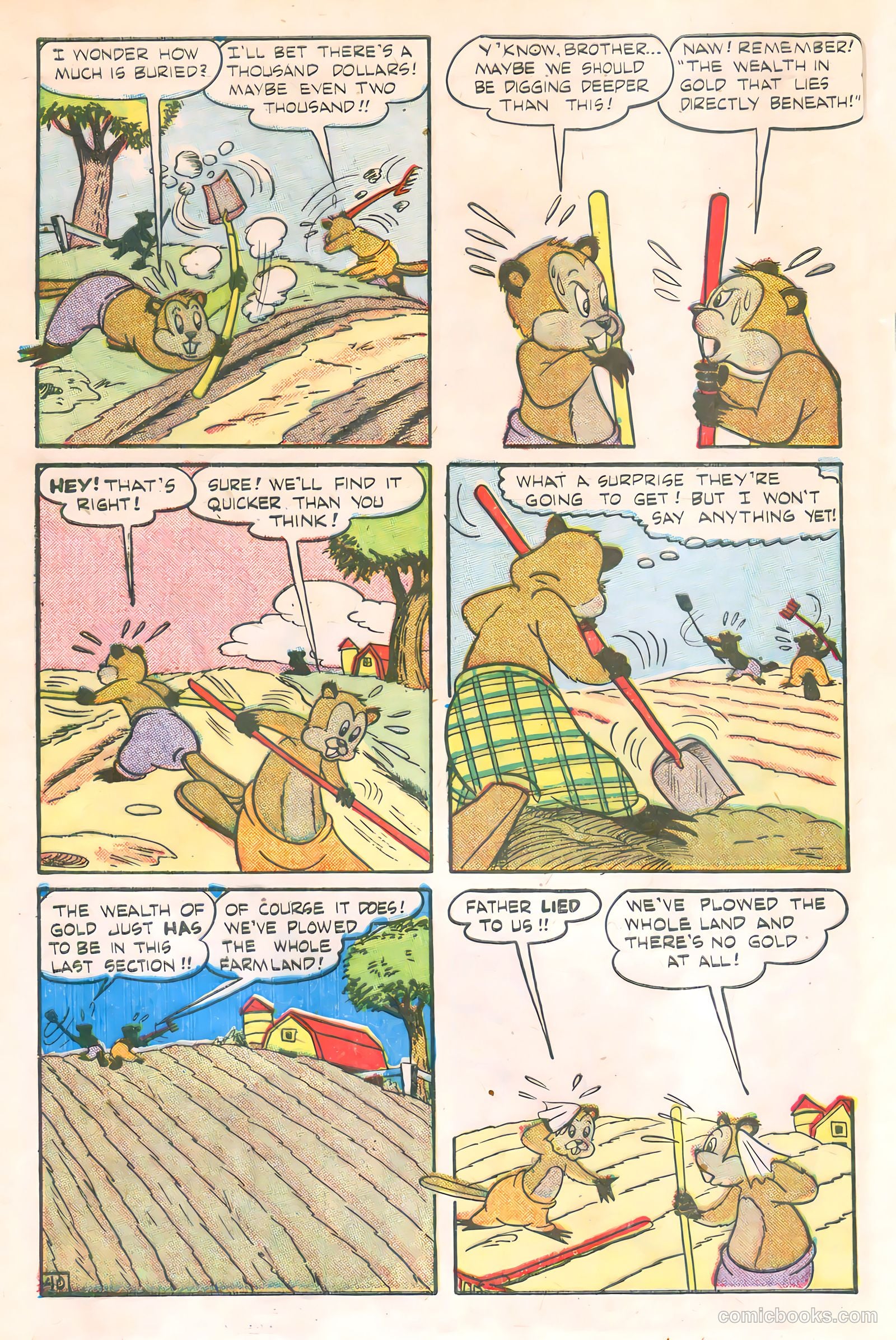 Monkeyshines Comics #11 (1946) — page 41 of 51