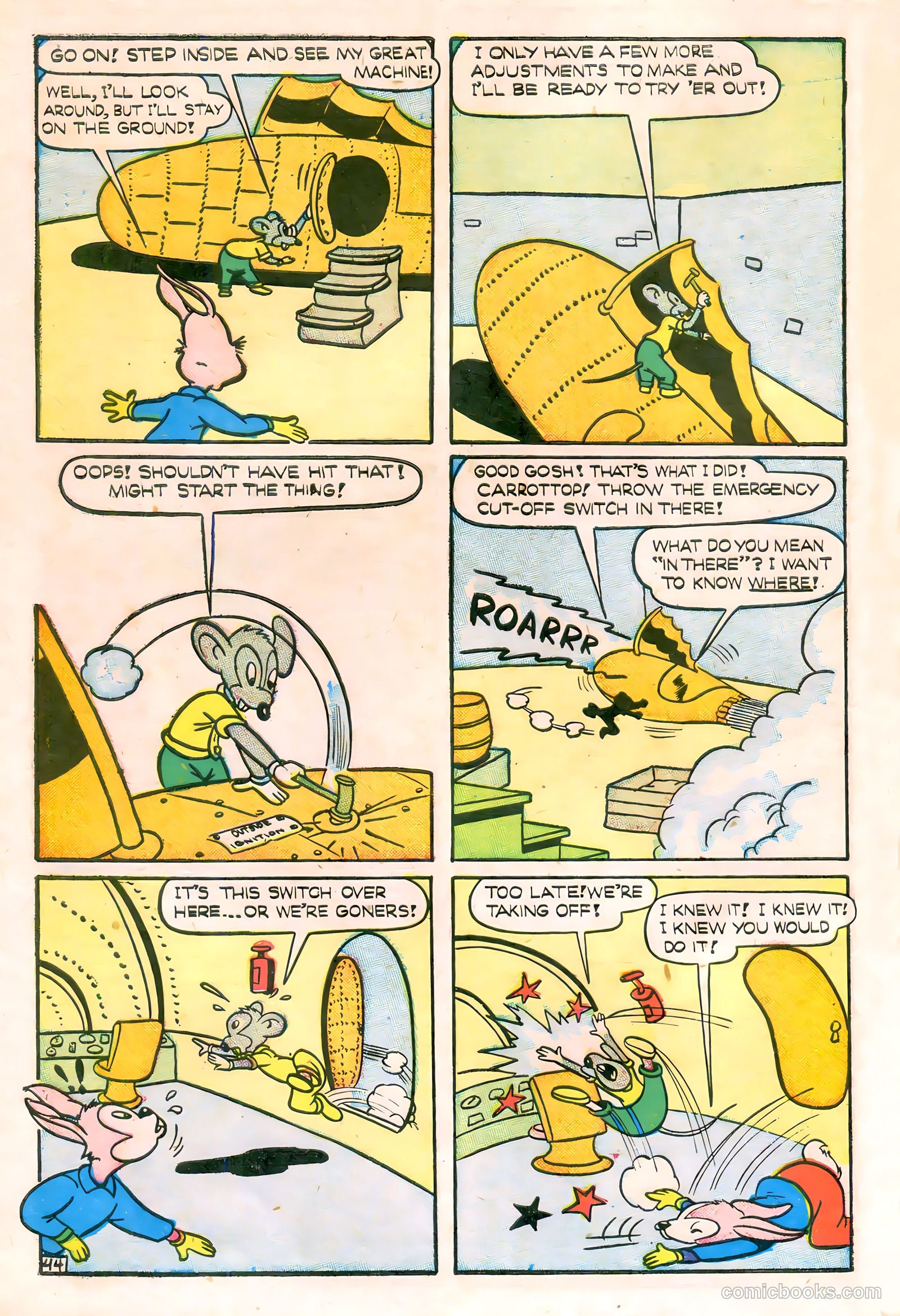 Monkeyshines Comics #11 (1946) — page 45 of 51