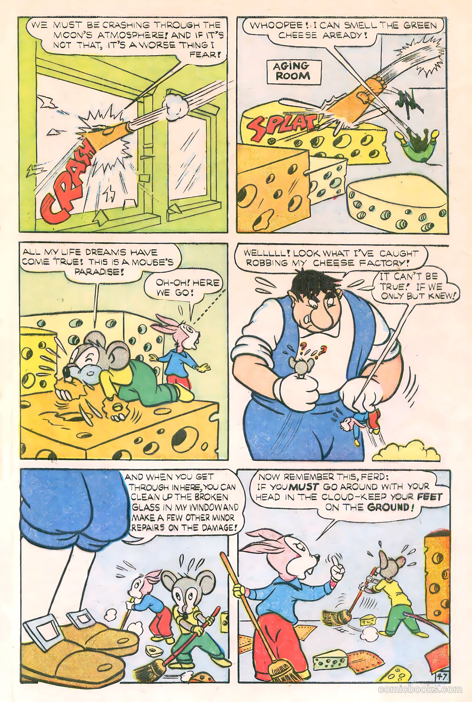 Monkeyshines Comics #11 (1946) — page 48 of 51