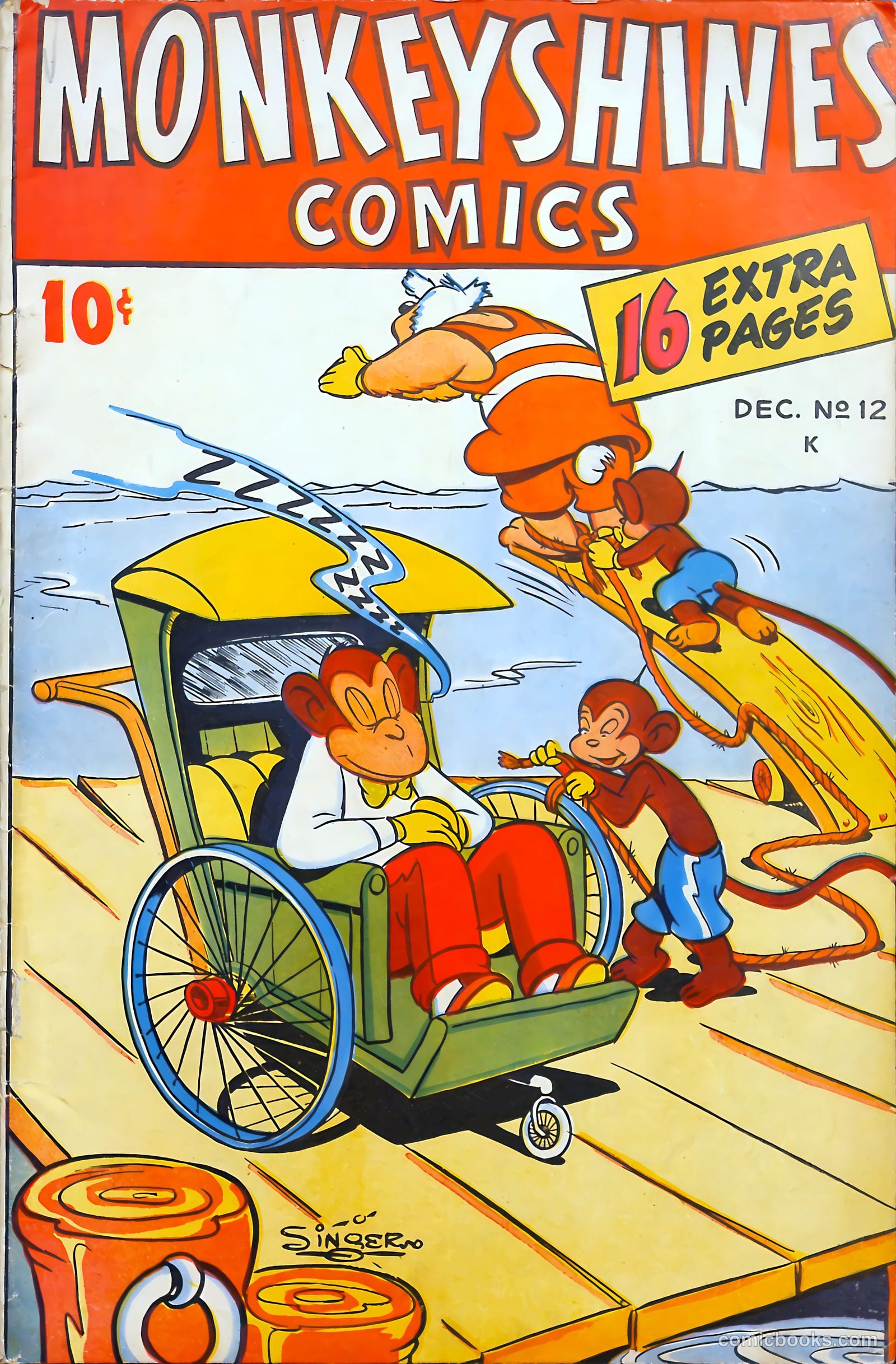 Monkeyshines Comics #12