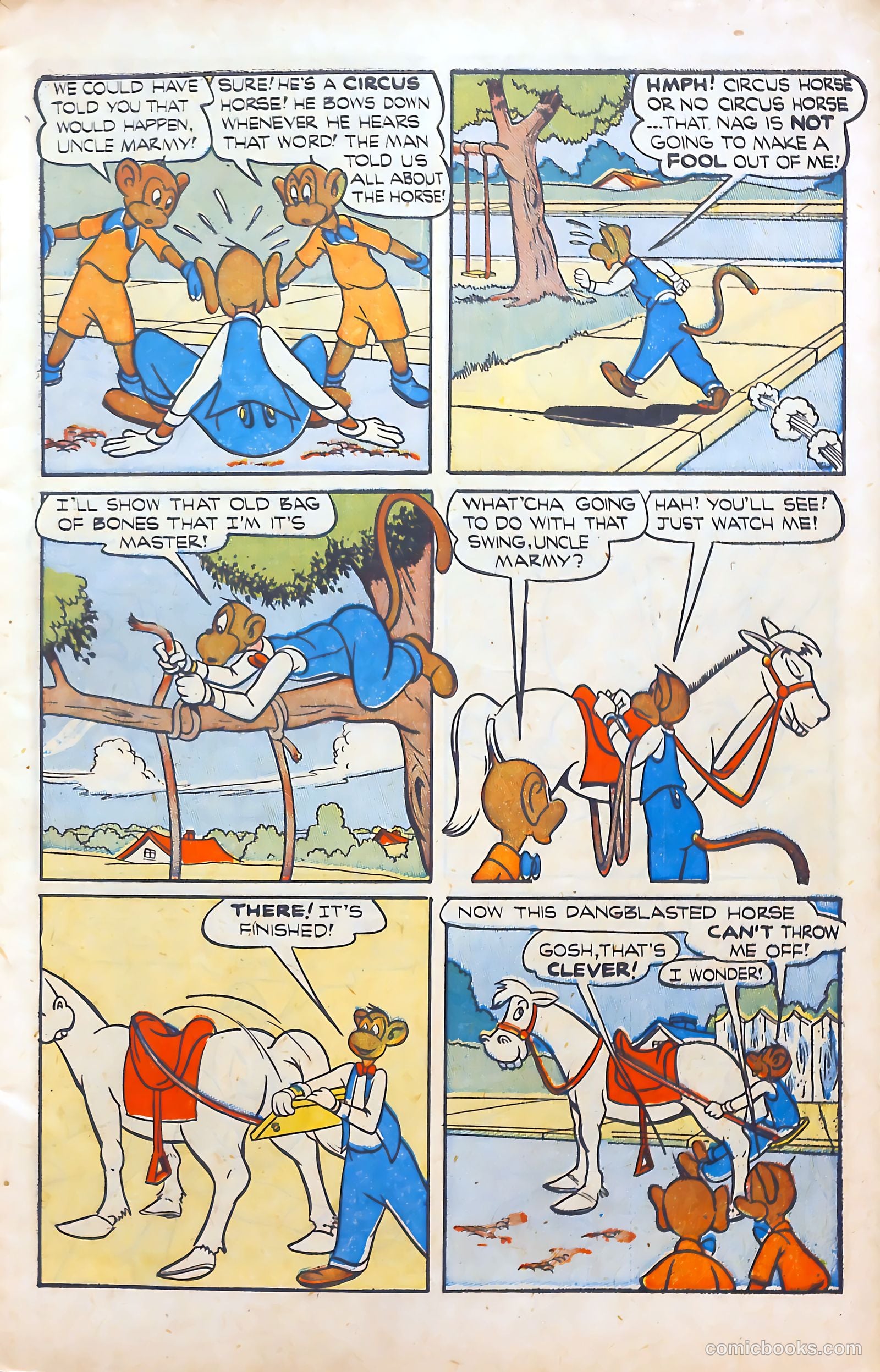 Monkeyshines Comics #12 (1946) — page 5 of 52