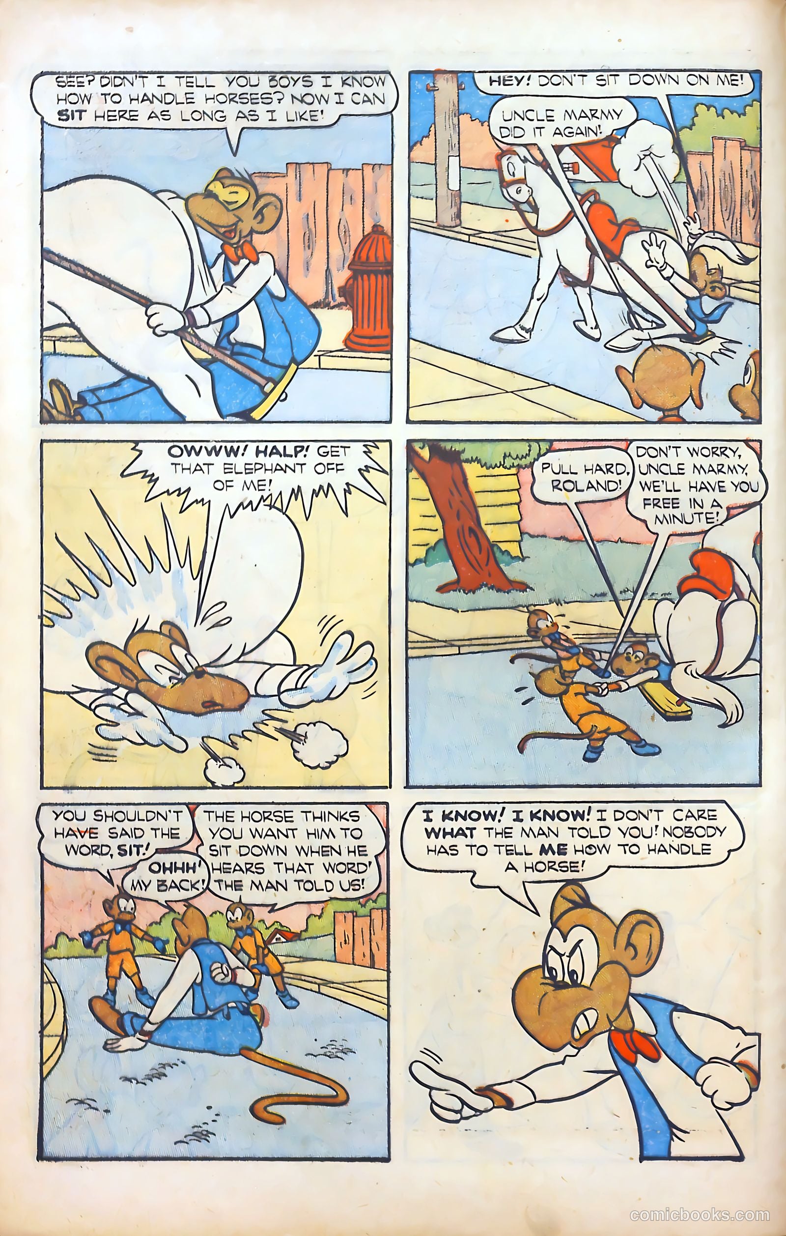 Monkeyshines Comics #12 (1946) — page 6 of 52