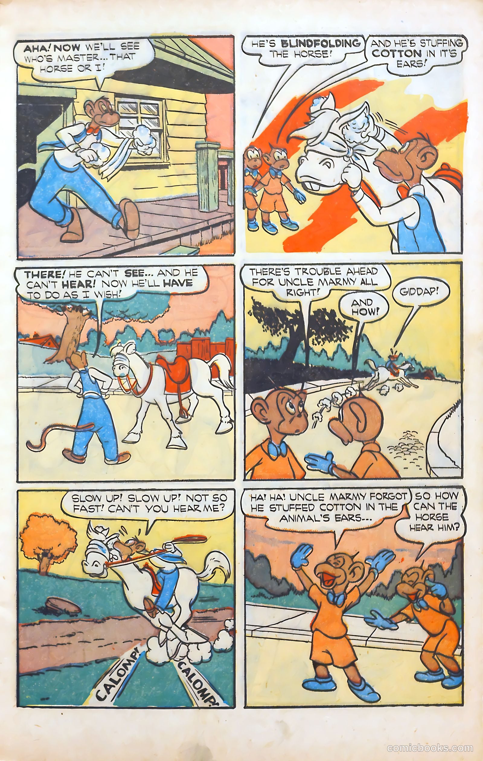 Monkeyshines Comics #12 (1946) — page 9 of 52