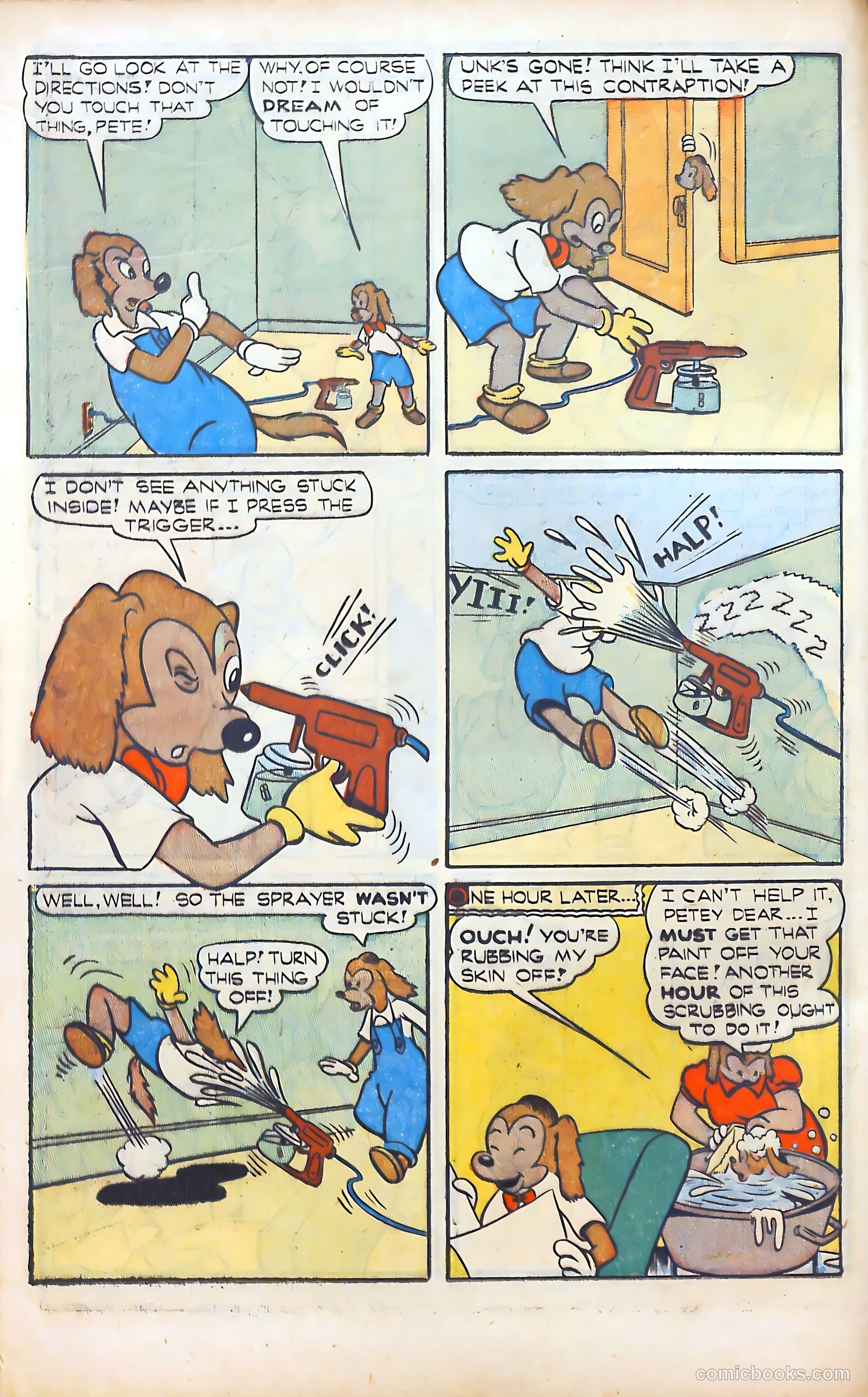 Monkeyshines Comics #12 (1946) — page 18 of 52