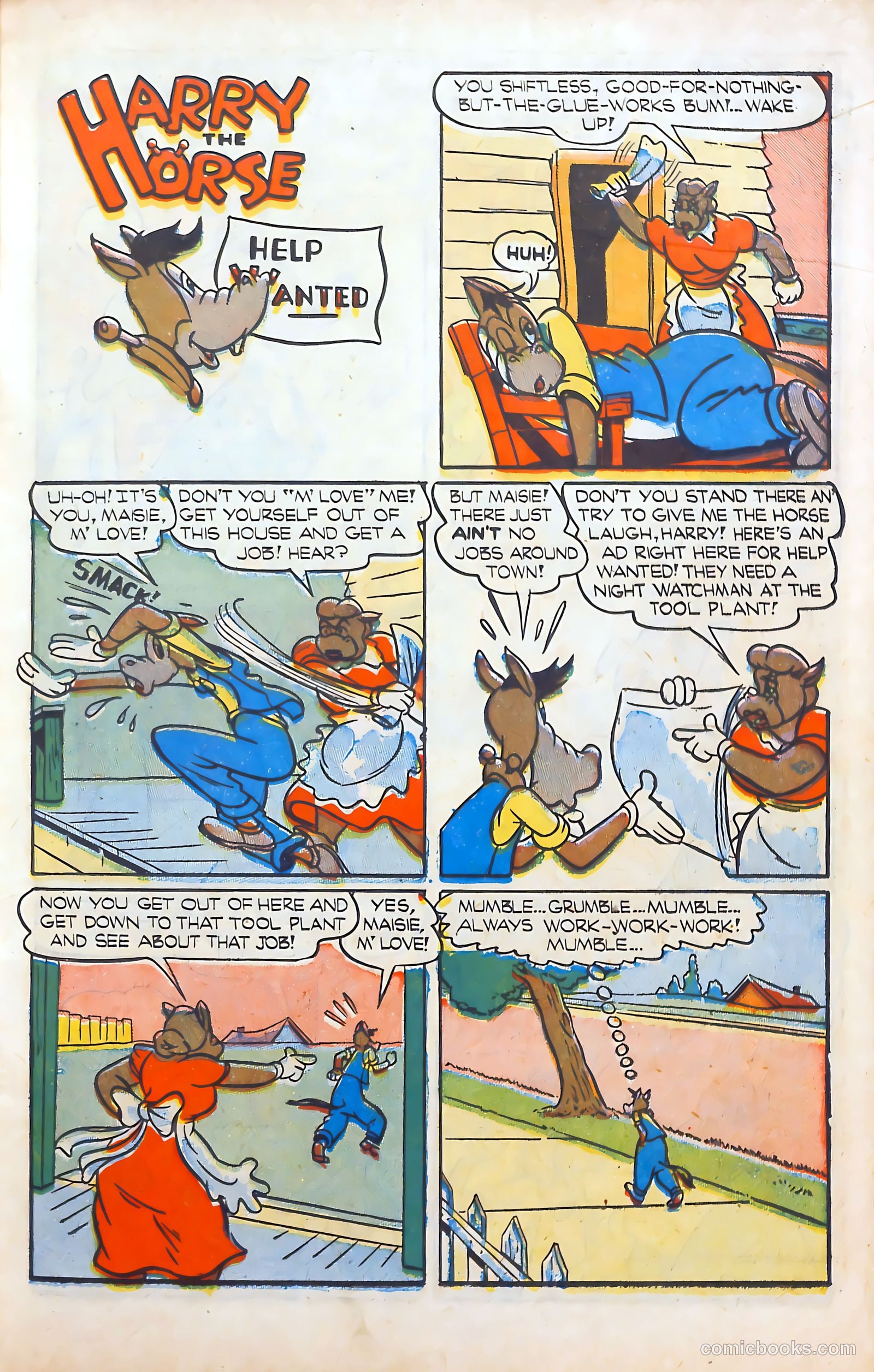 Monkeyshines Comics #12 (1946) — page 19 of 52