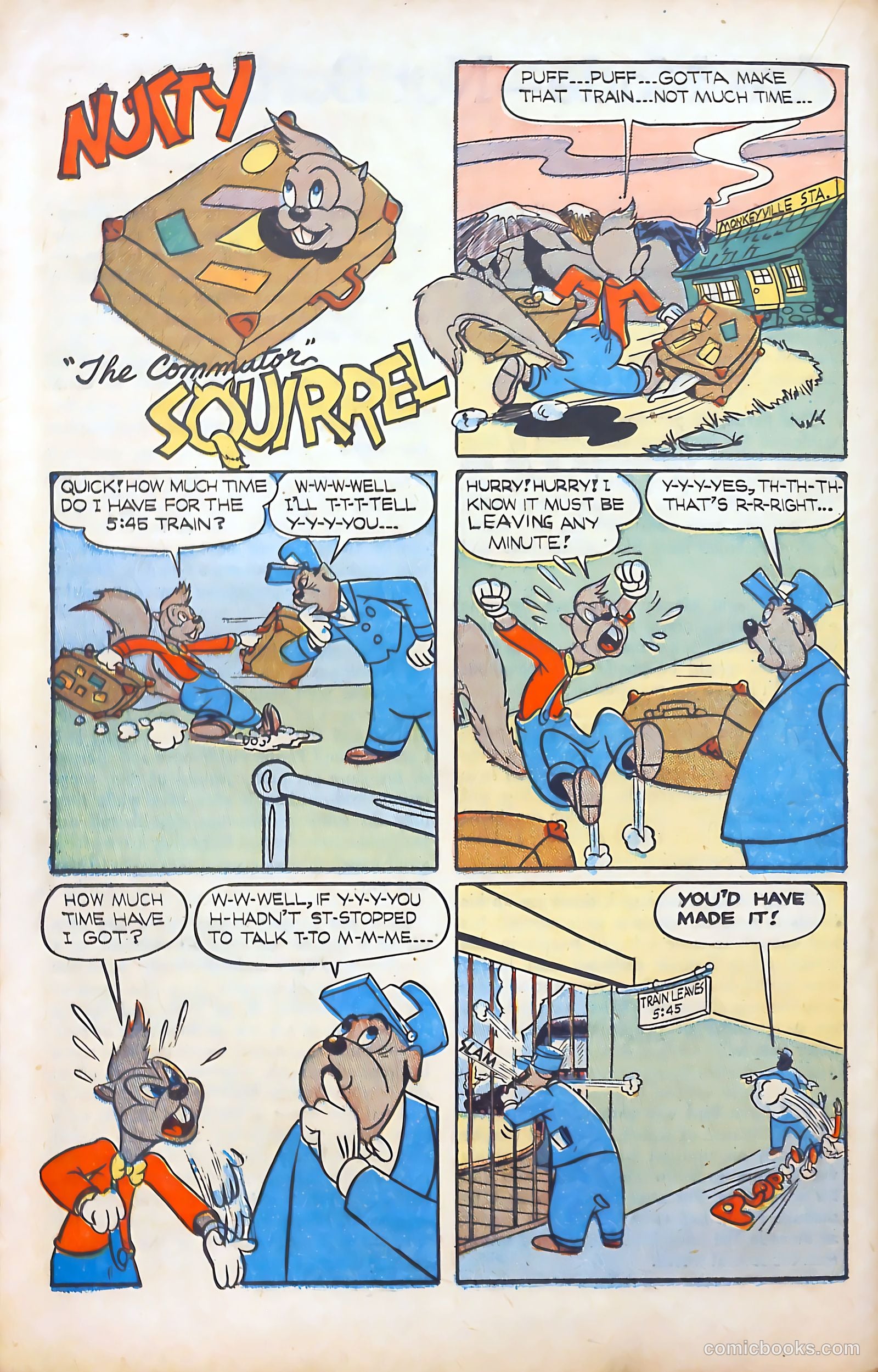 Monkeyshines Comics #12 (1946) — page 32 of 52