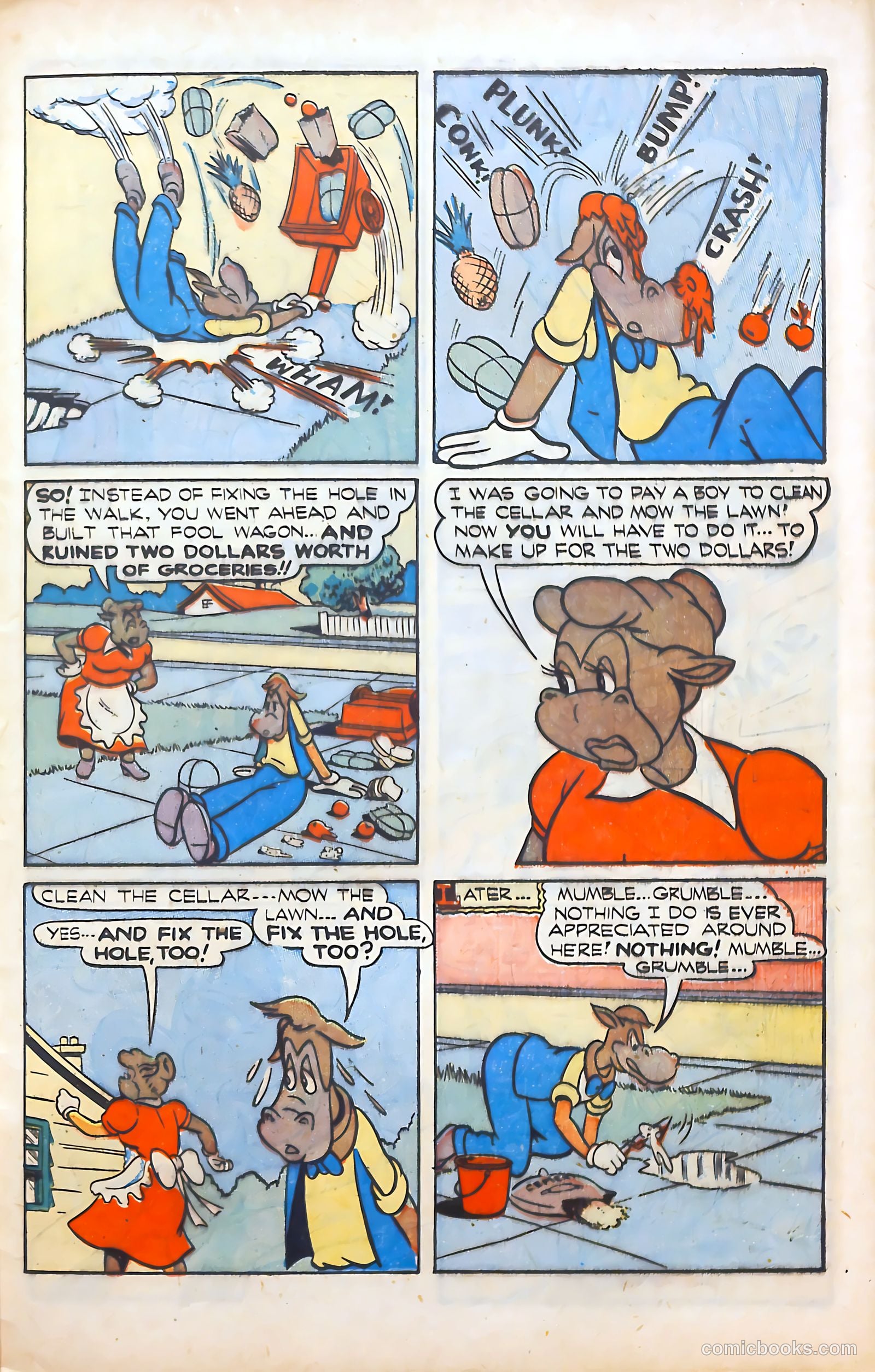 Monkeyshines Comics #12 (1946) — page 37 of 52