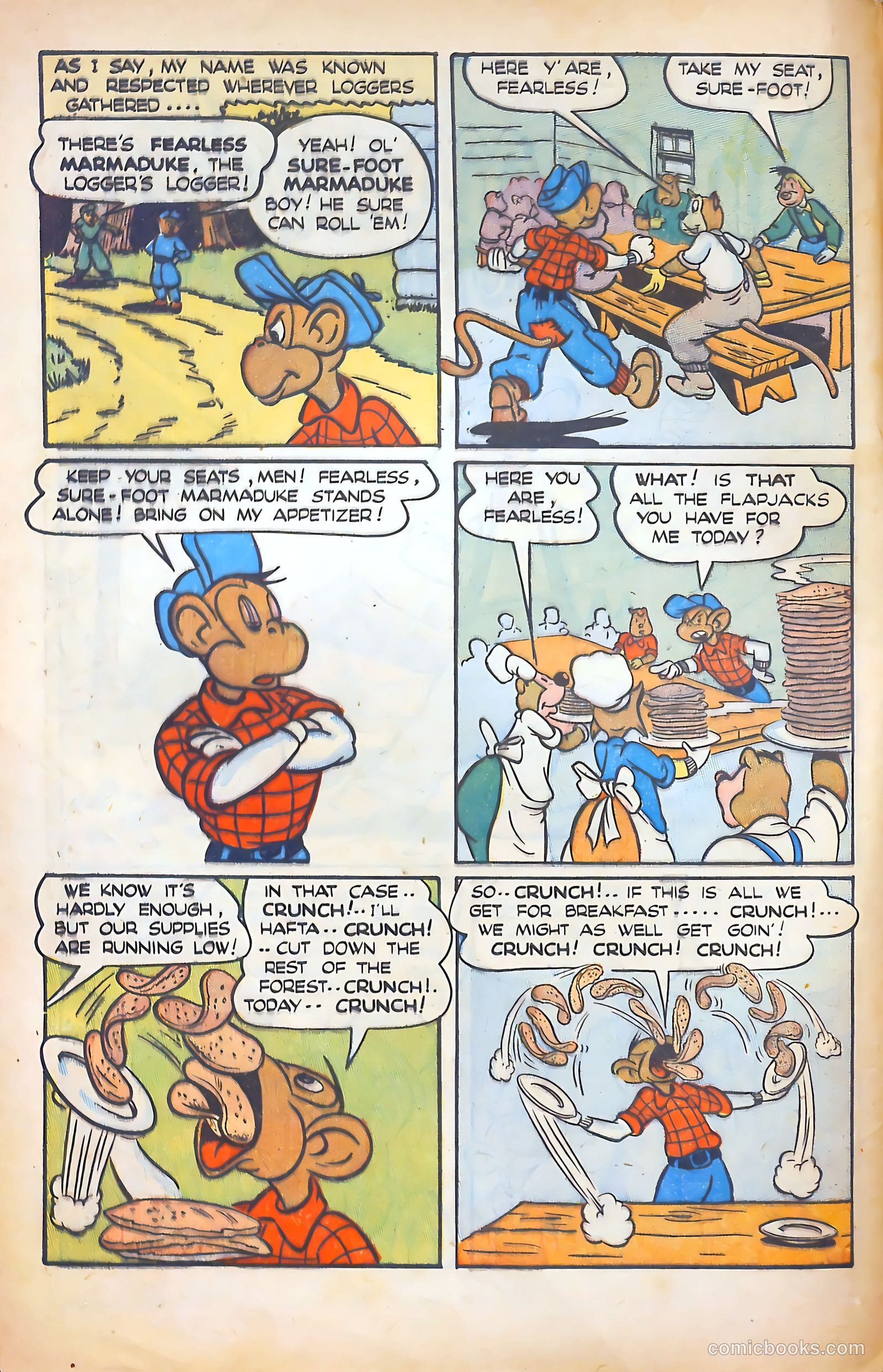 Monkeyshines Comics #13 (1947) — page 4 of 52