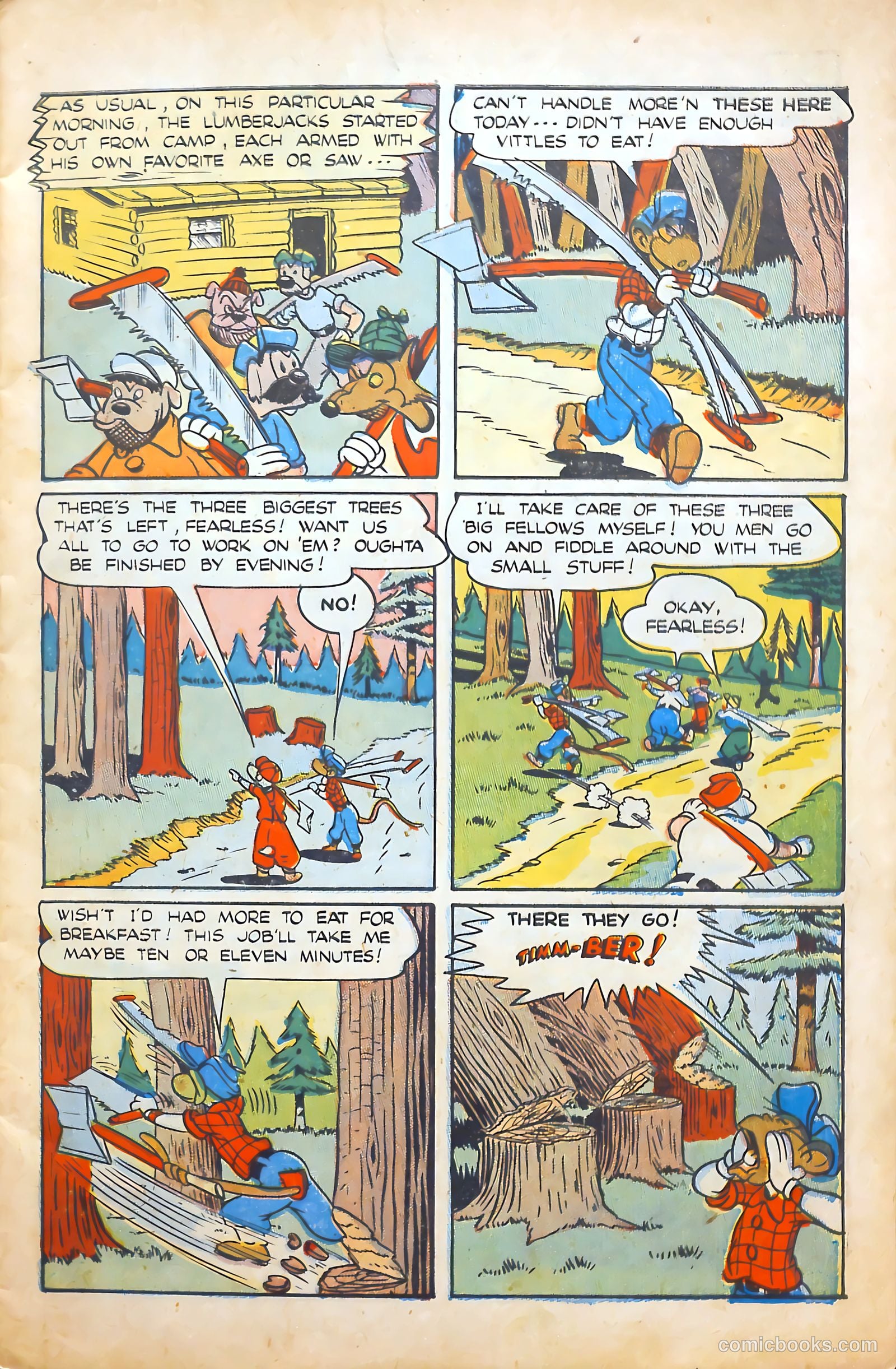 Monkeyshines Comics #13 (1947) — page 5 of 52