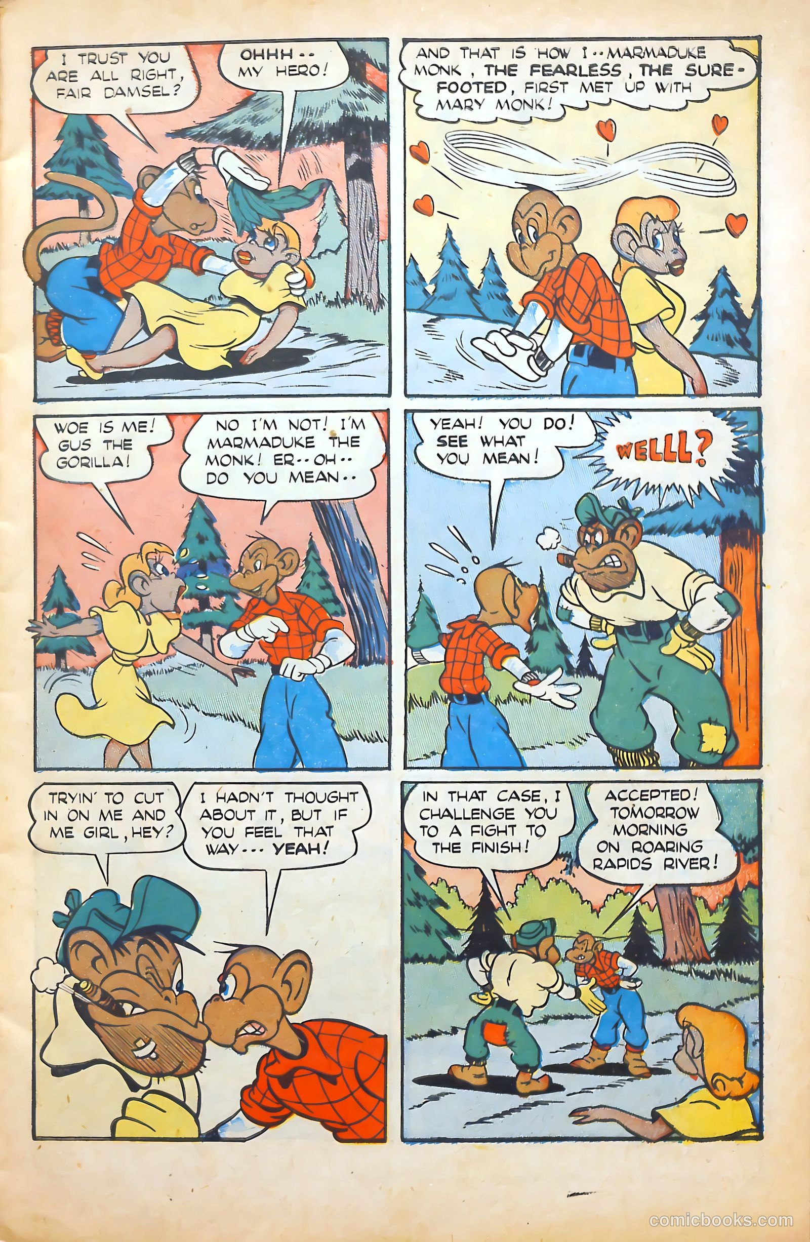 Monkeyshines Comics #13 (1947) — page 7 of 52