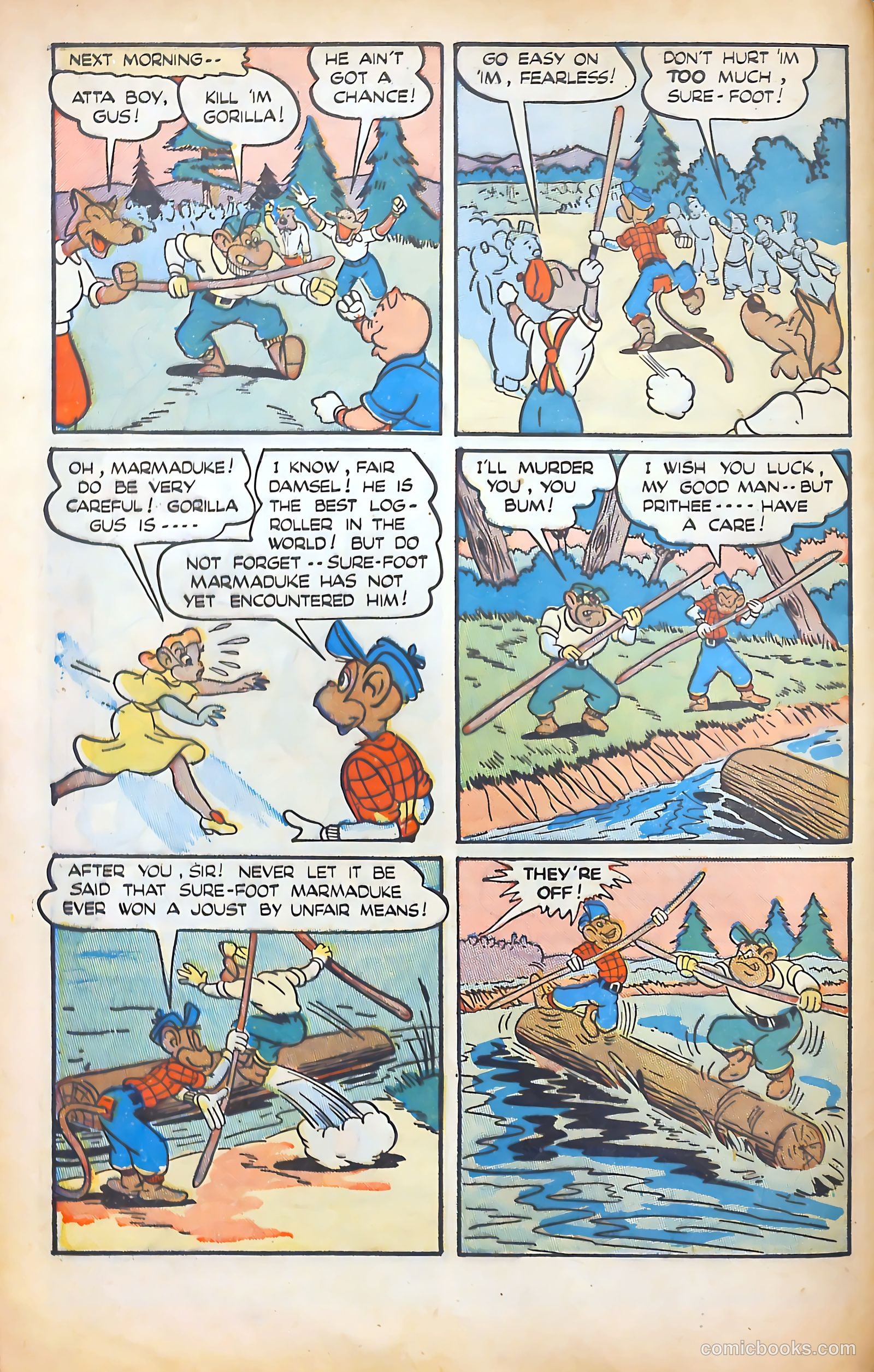 Monkeyshines Comics #13 (1947) — page 8 of 52
