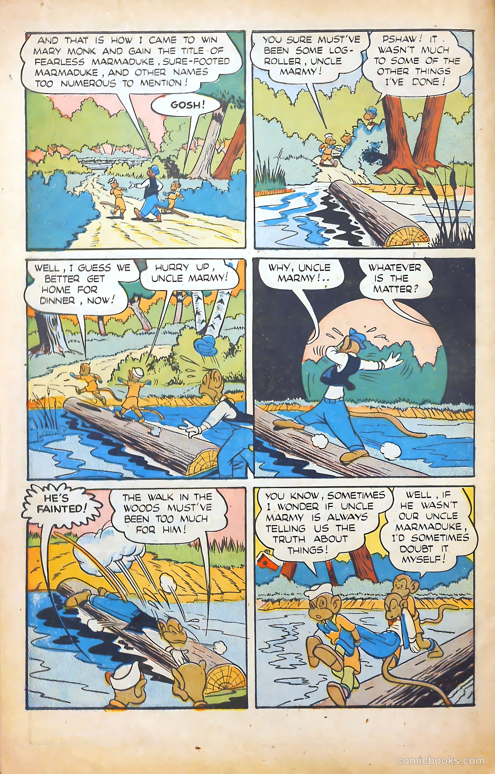 Monkeyshines Comics #13 (1947) — page 10 of 52