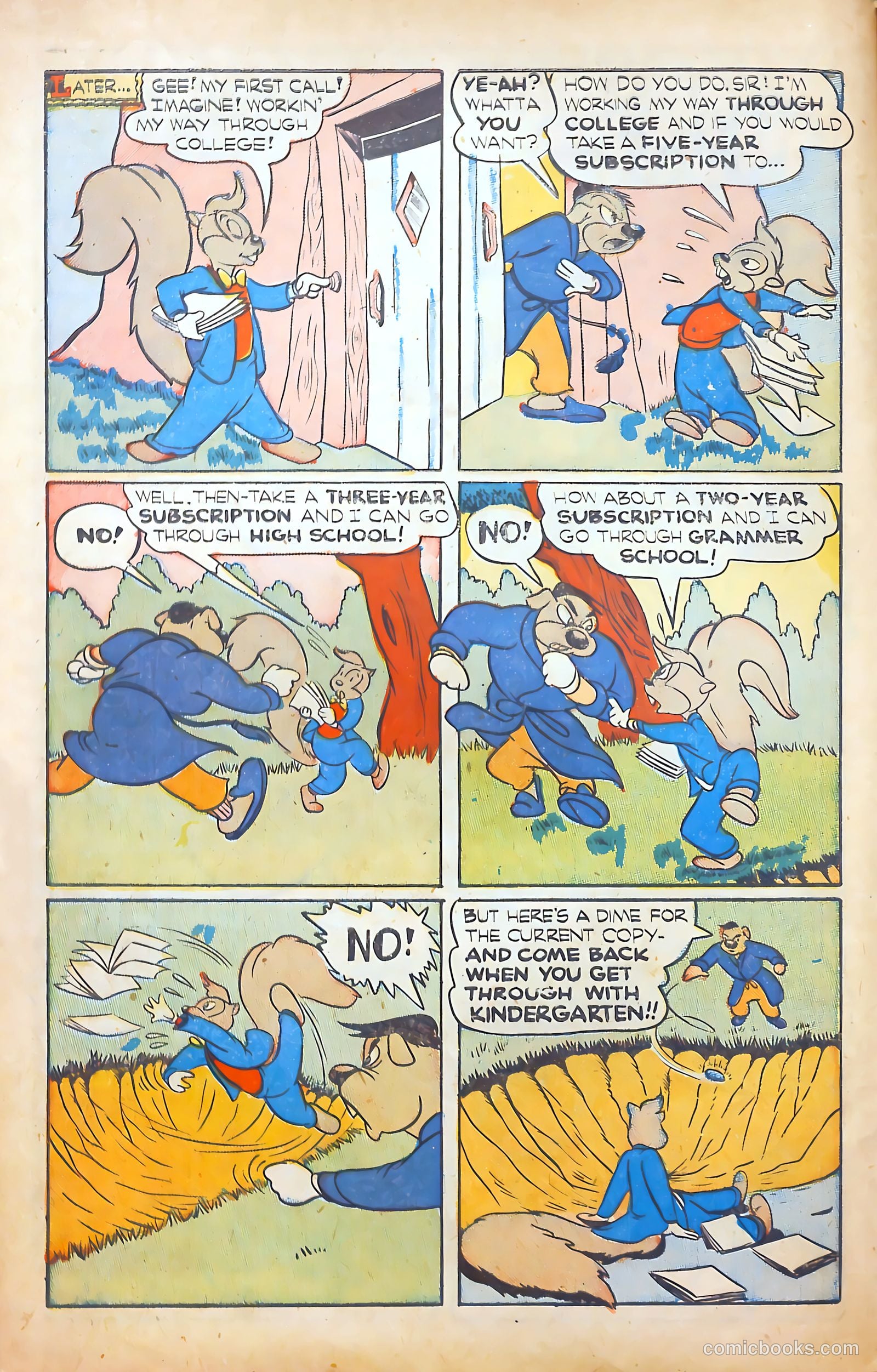 Monkeyshines Comics #13 (1947) — page 12 of 52
