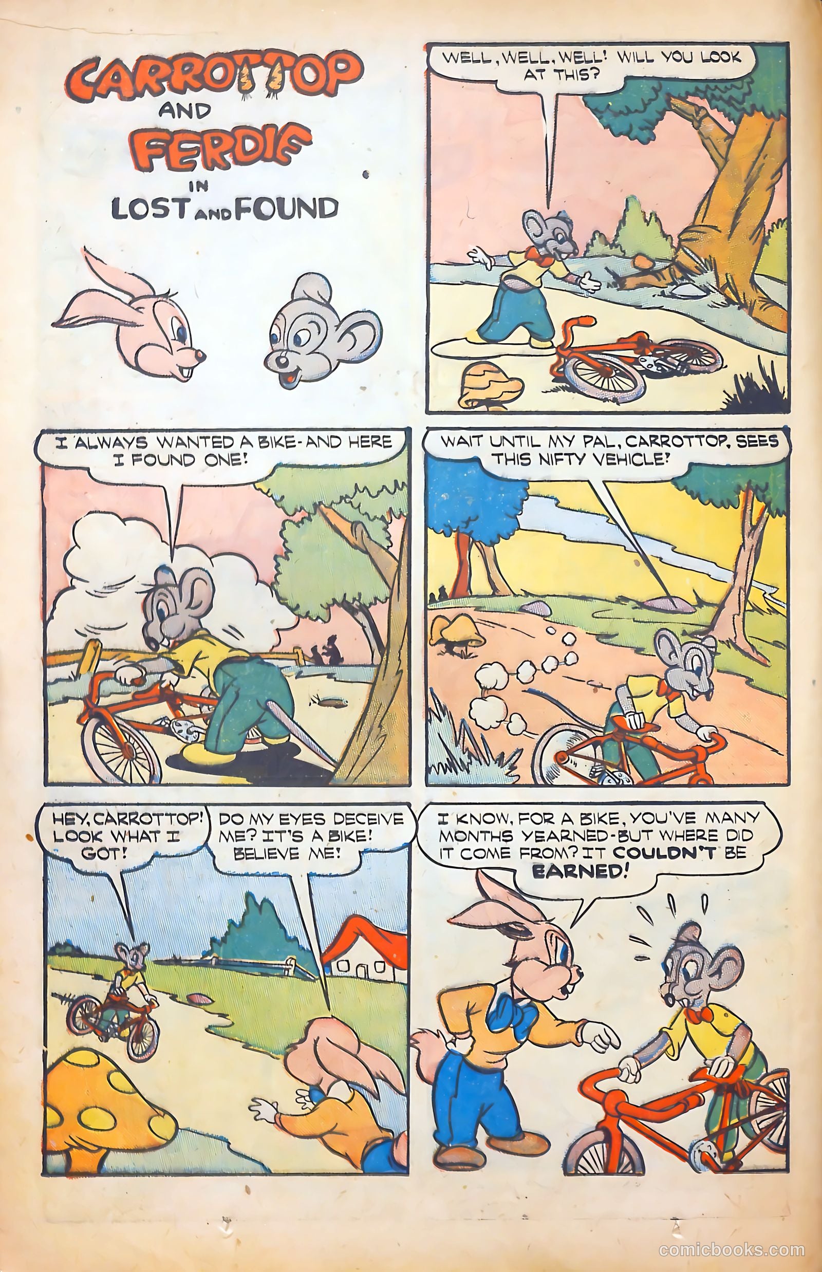 Monkeyshines Comics #13 (1947) — page 18 of 52