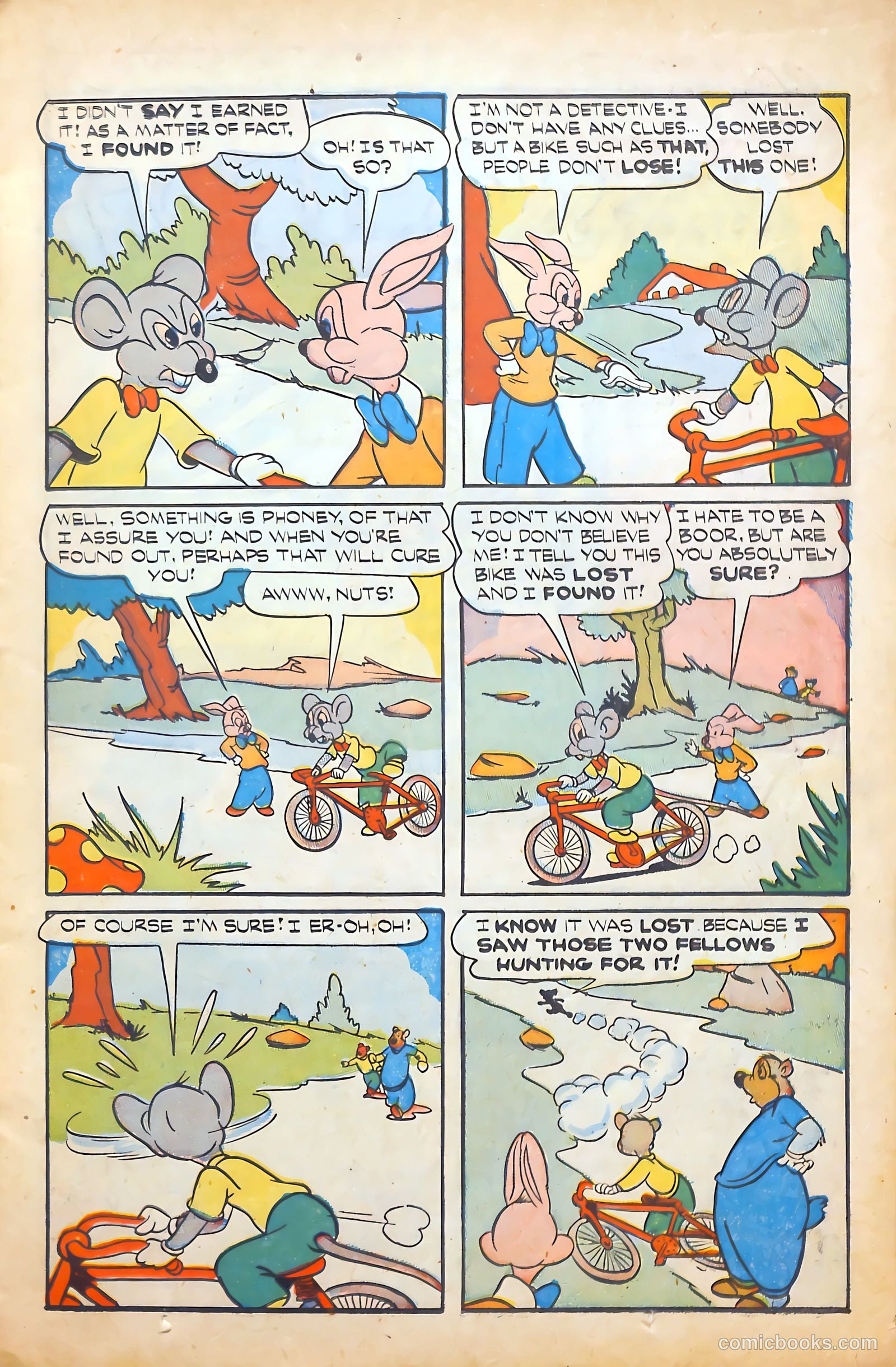 Monkeyshines Comics #13 (1947) — page 19 of 52