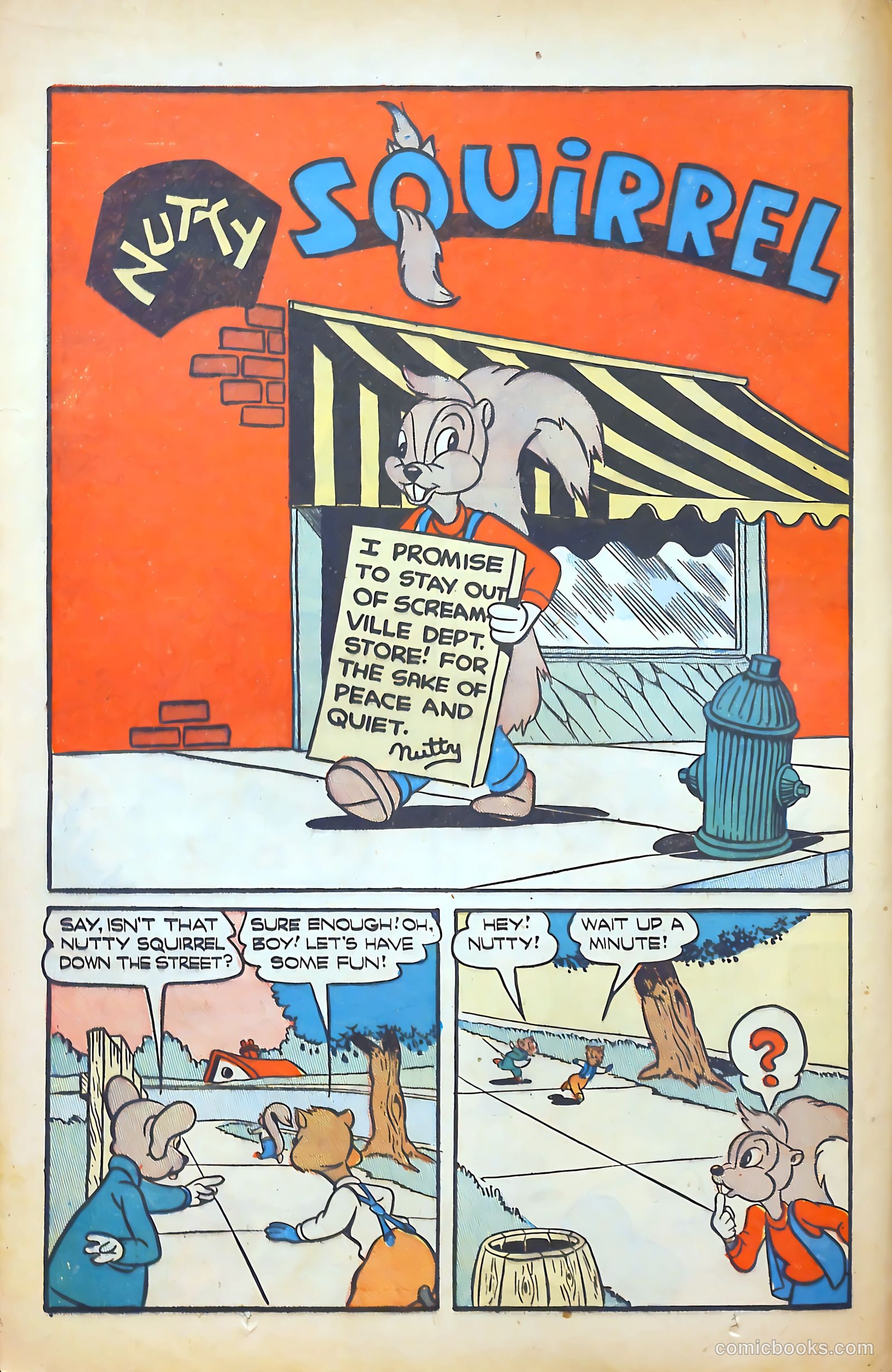Monkeyshines Comics #13 (1947) — page 20 of 52