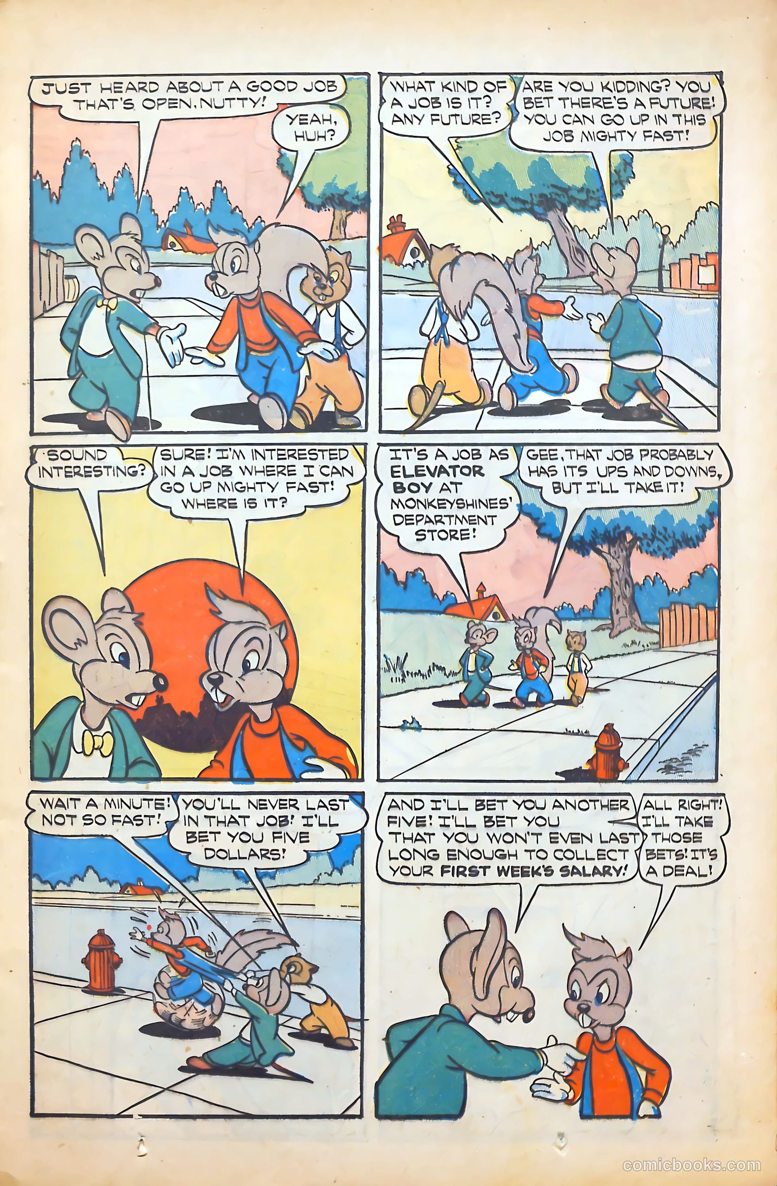 Monkeyshines Comics #13 (1947) — page 21 of 52