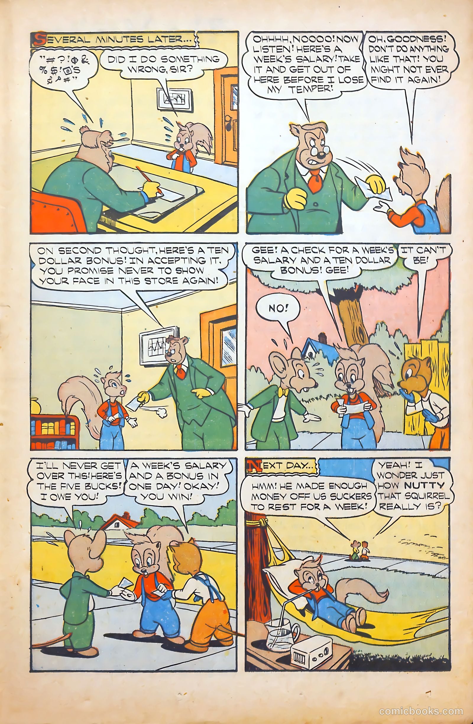 Monkeyshines Comics #13 (1947) — page 27 of 52