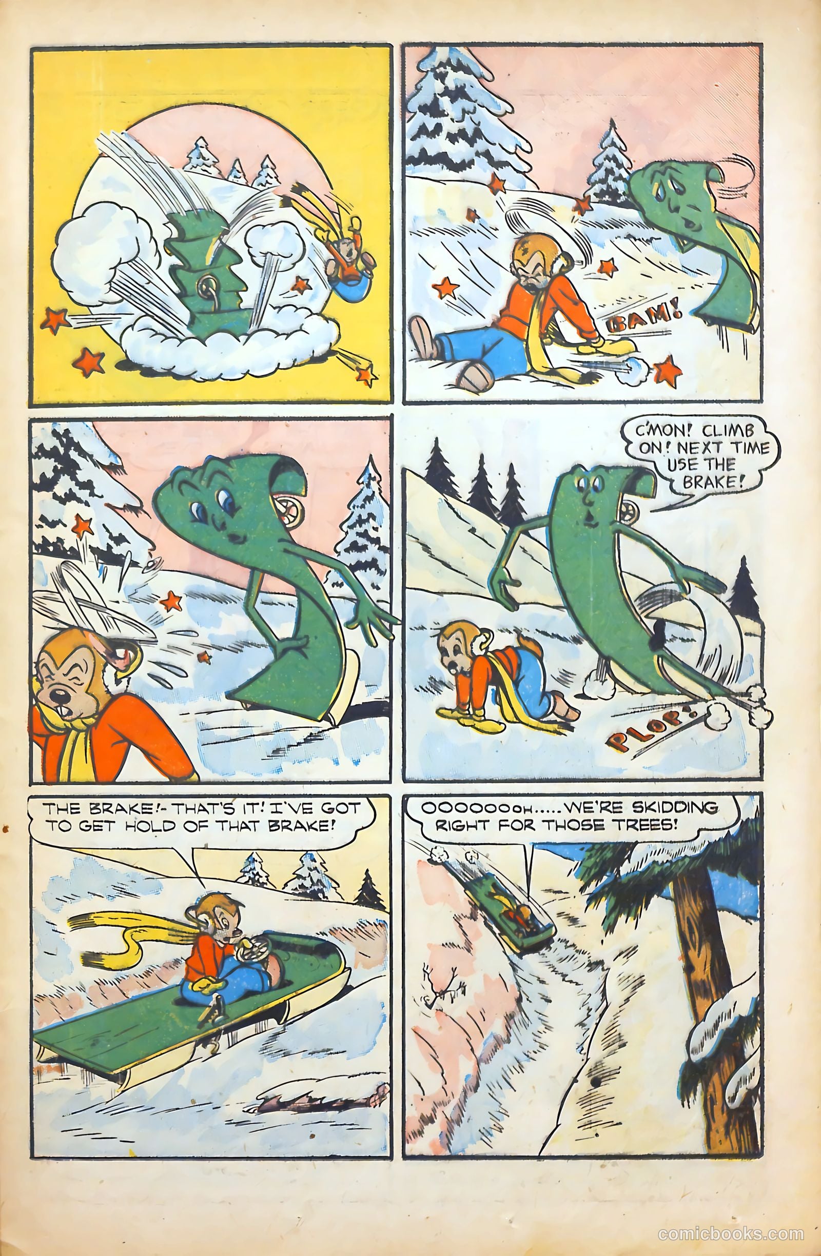 Monkeyshines Comics #13 (1947) — page 35 of 52