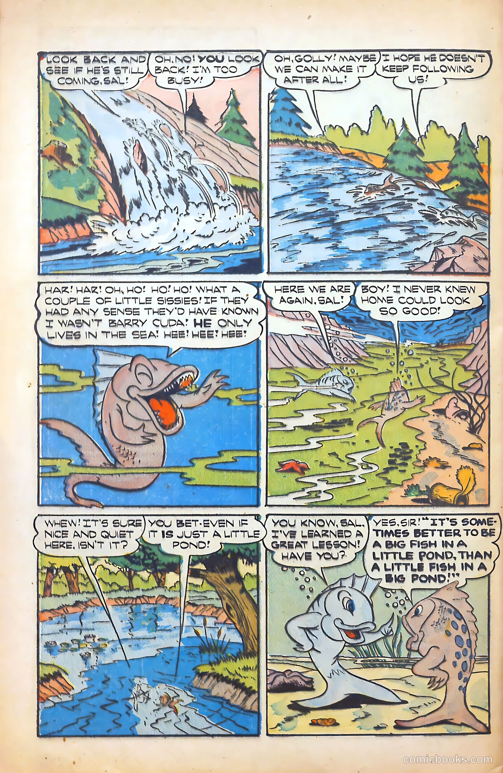 Monkeyshines Comics #13 (1947) — page 42 of 52
