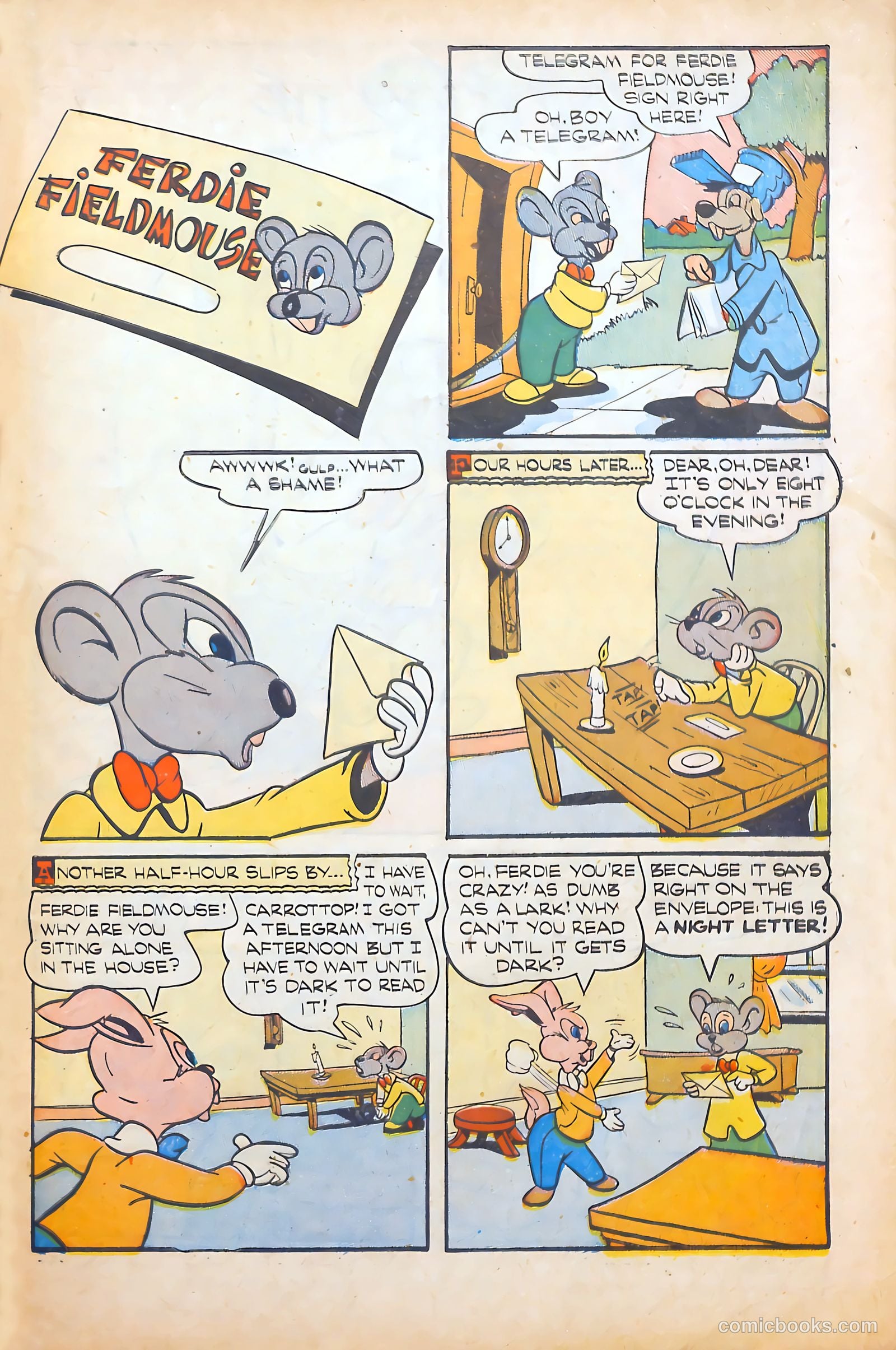 Monkeyshines Comics #13 (1947) — page 43 of 52