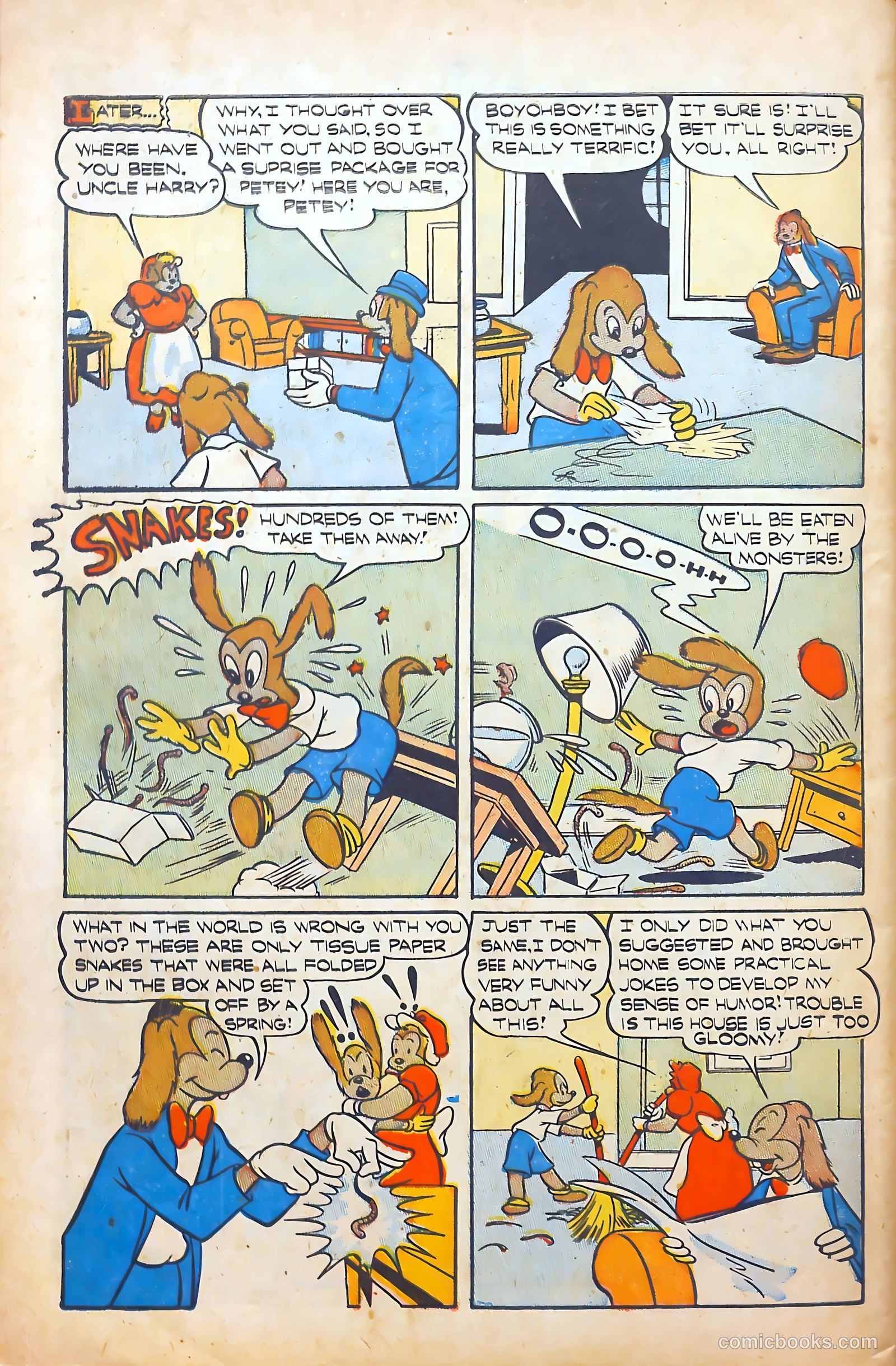 Monkeyshines Comics #13 (1947) — page 48 of 52