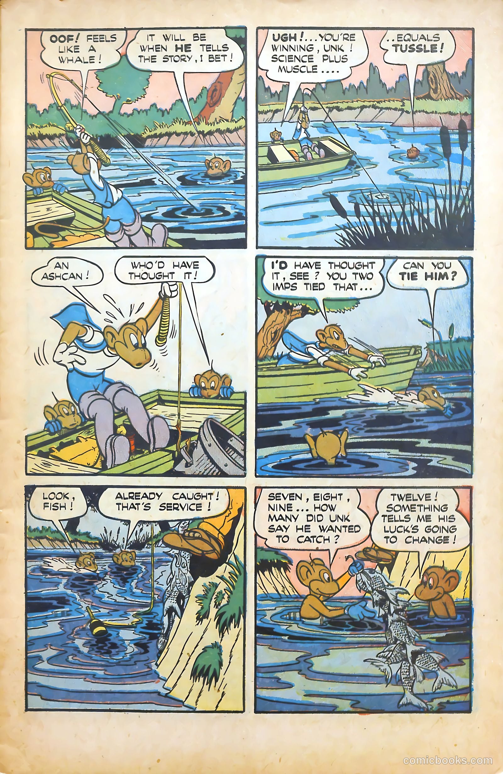Monkeyshines Comics #14 (1947) — page 7 of 52