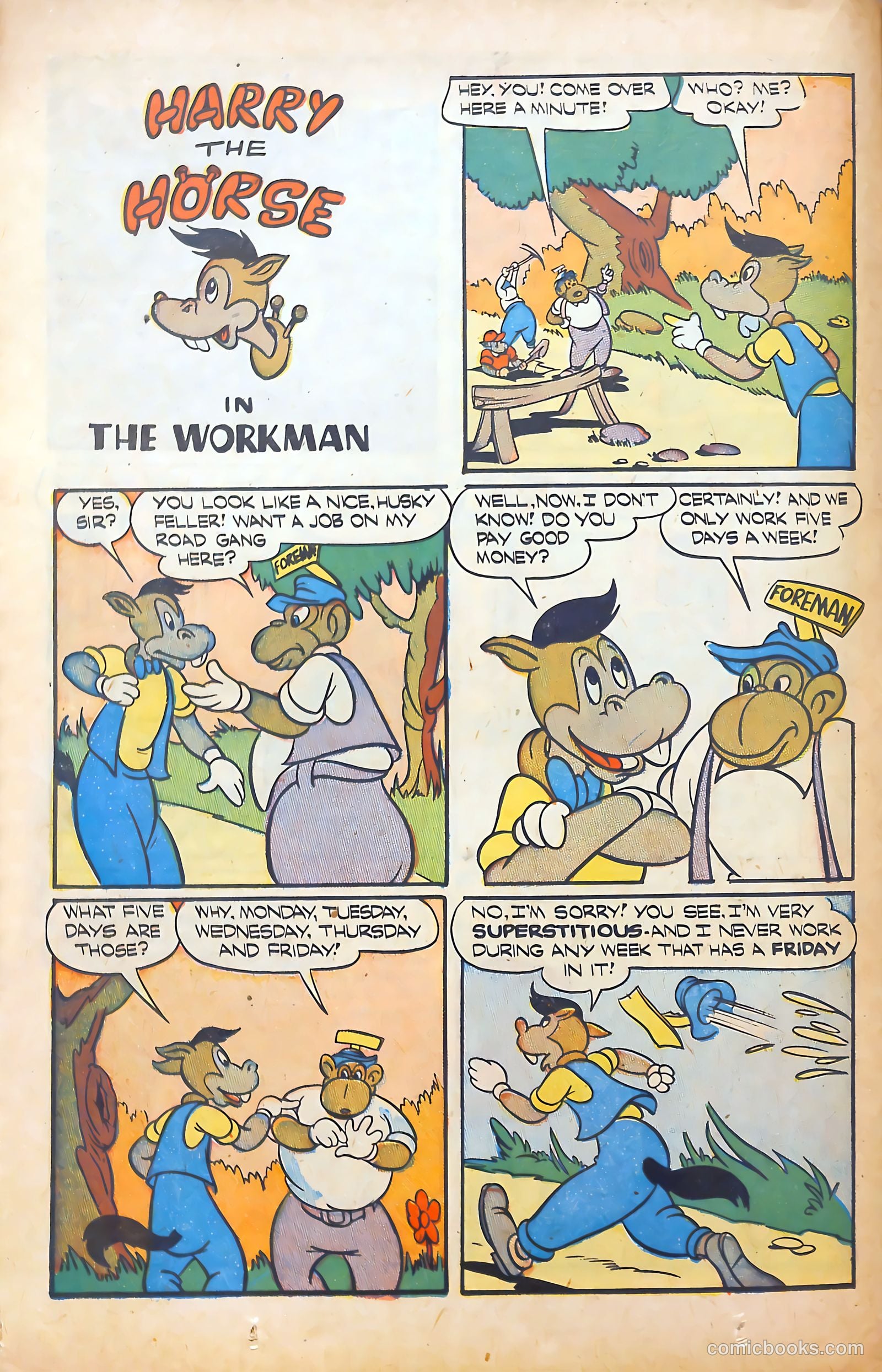 Monkeyshines Comics #14 (1947) — page 22 of 52