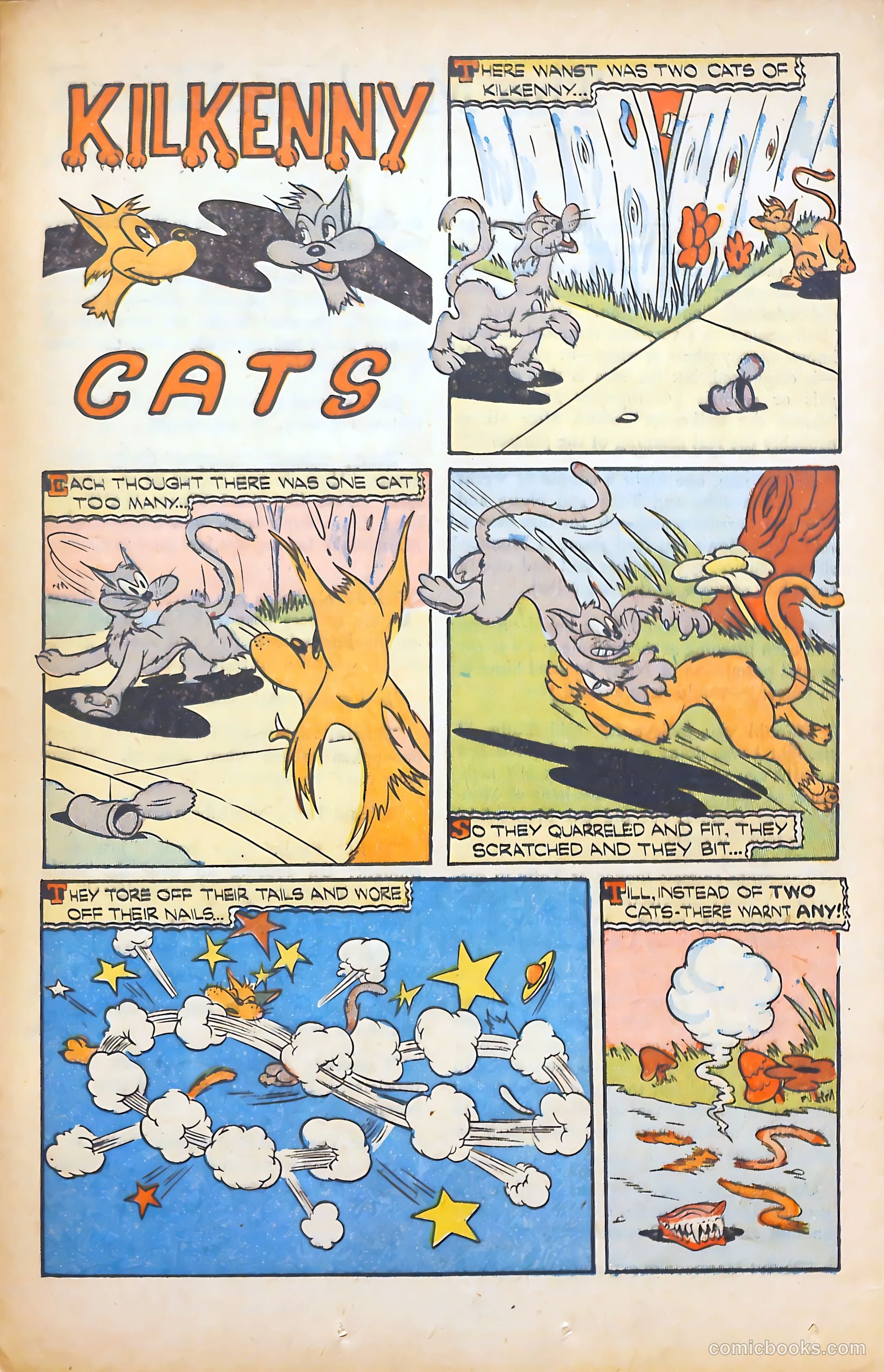 Monkeyshines Comics #14 (1947) — page 35 of 52