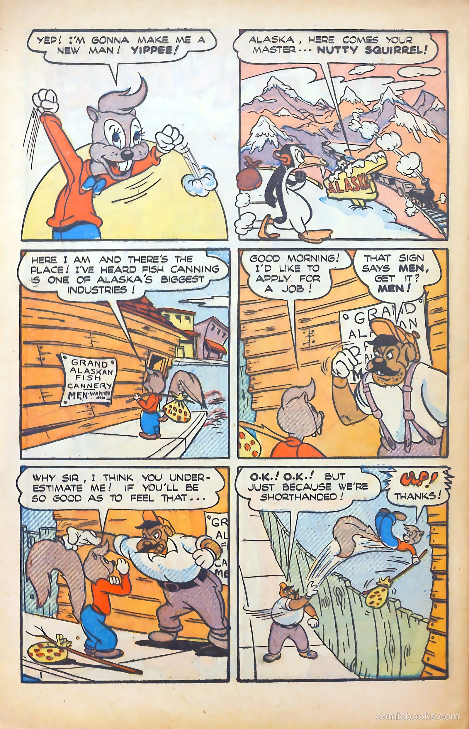 Monkeyshines Comics #14 (1947) — page 44 of 52
