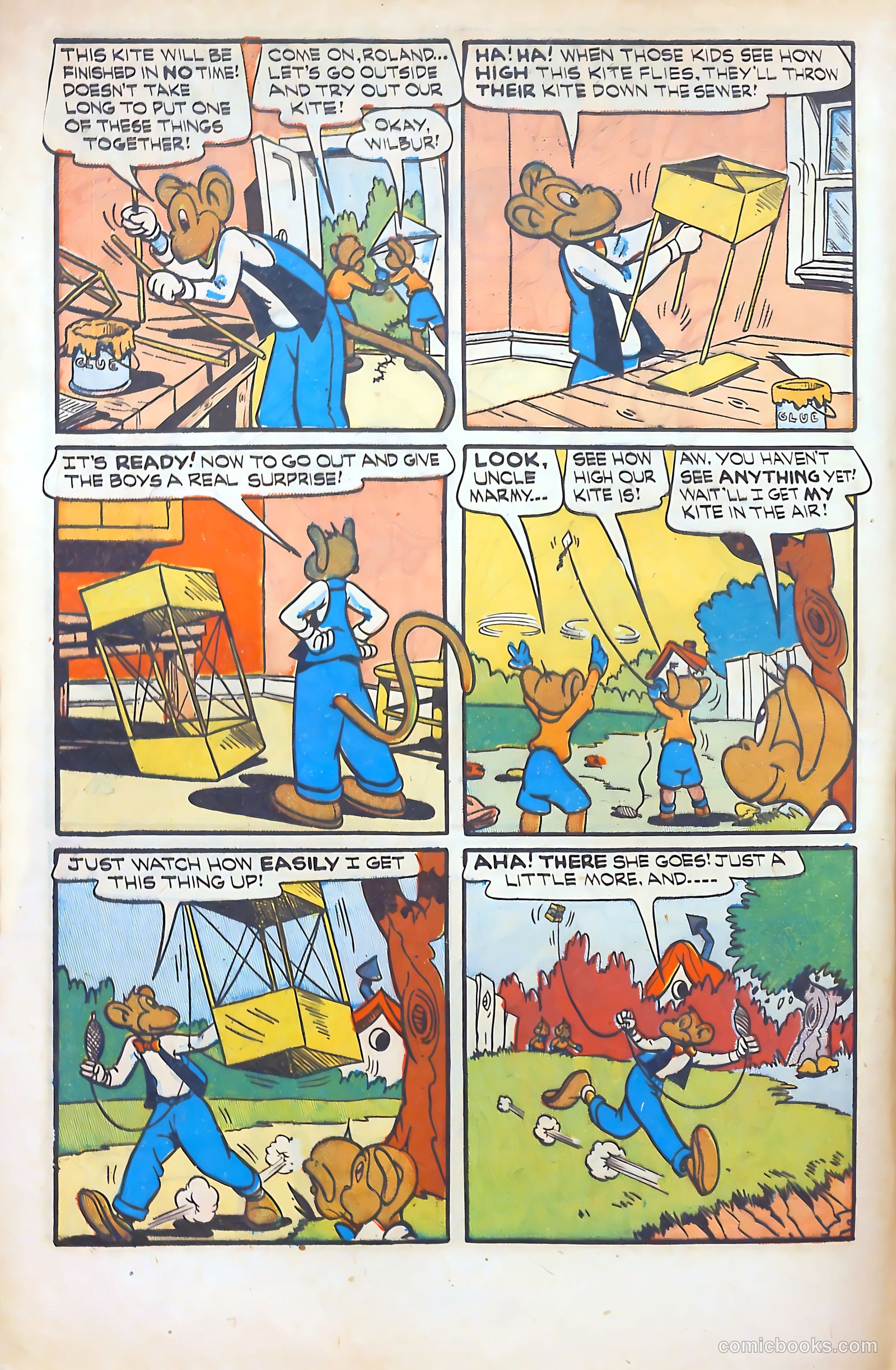 Monkeyshines Comics #15 (1947) — page 4 of 52