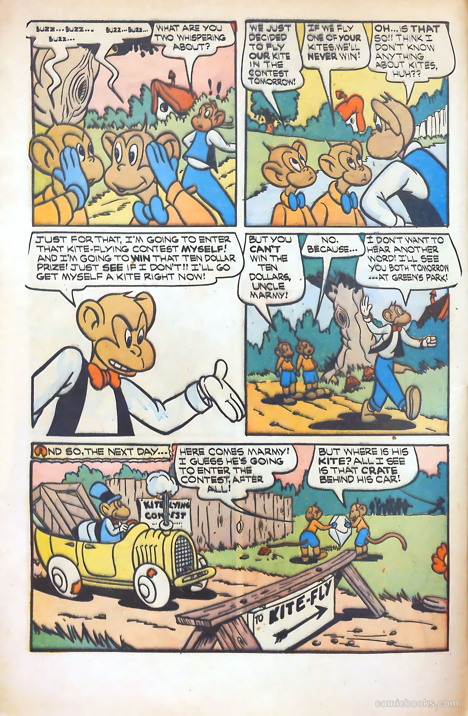 Monkeyshines Comics #15 (1947) — page 6 of 52