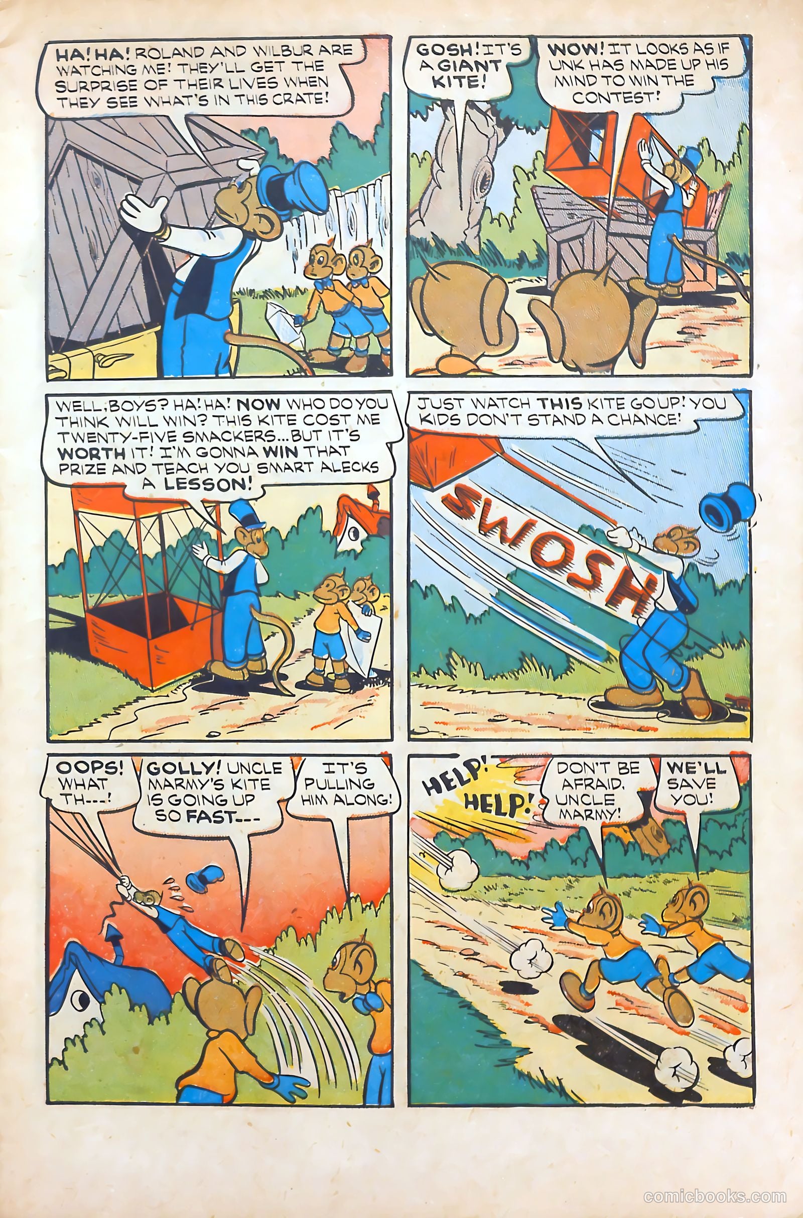 Monkeyshines Comics #15 (1947) — page 7 of 52