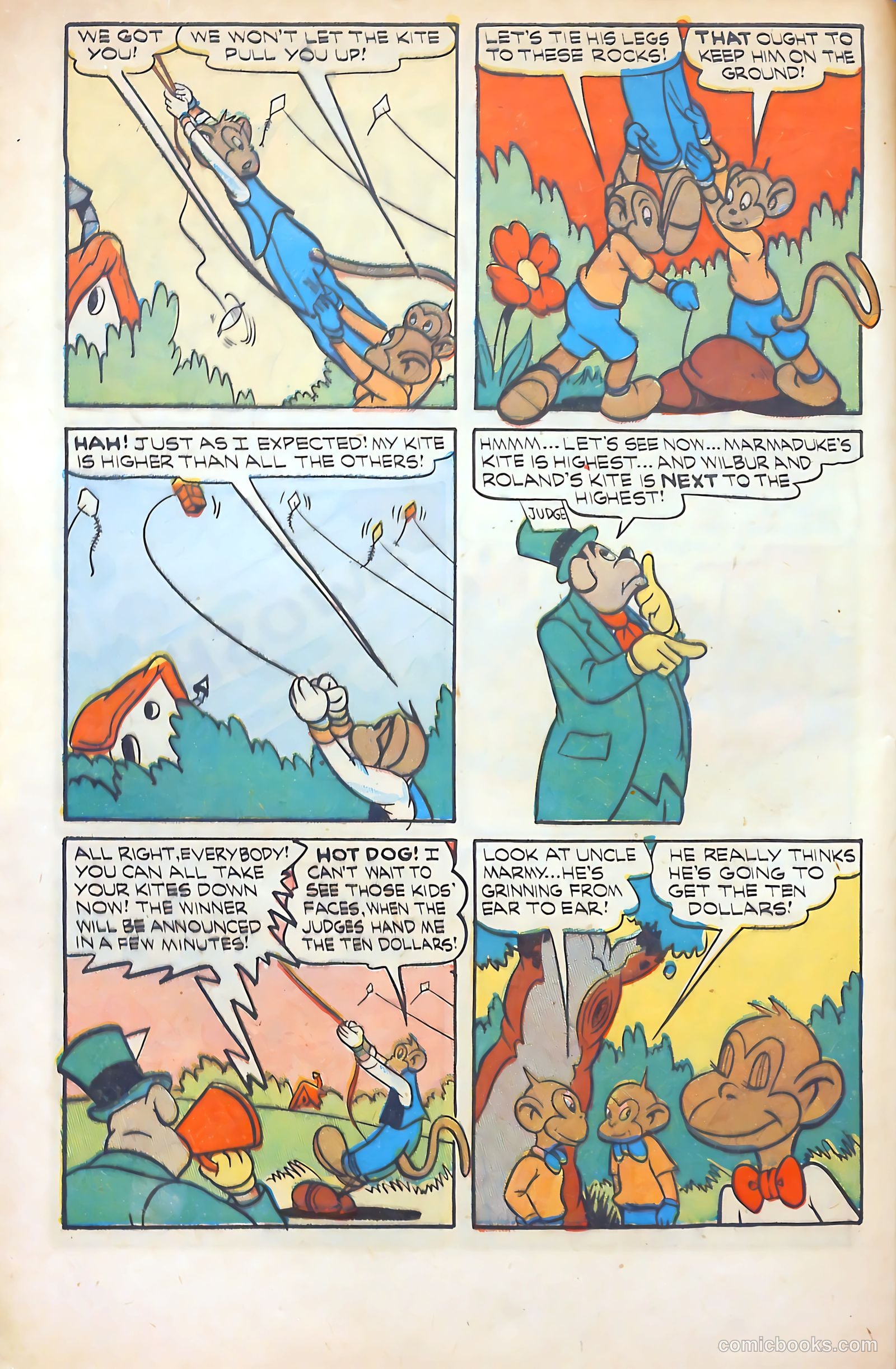 Monkeyshines Comics #15 (1947) — page 8 of 52