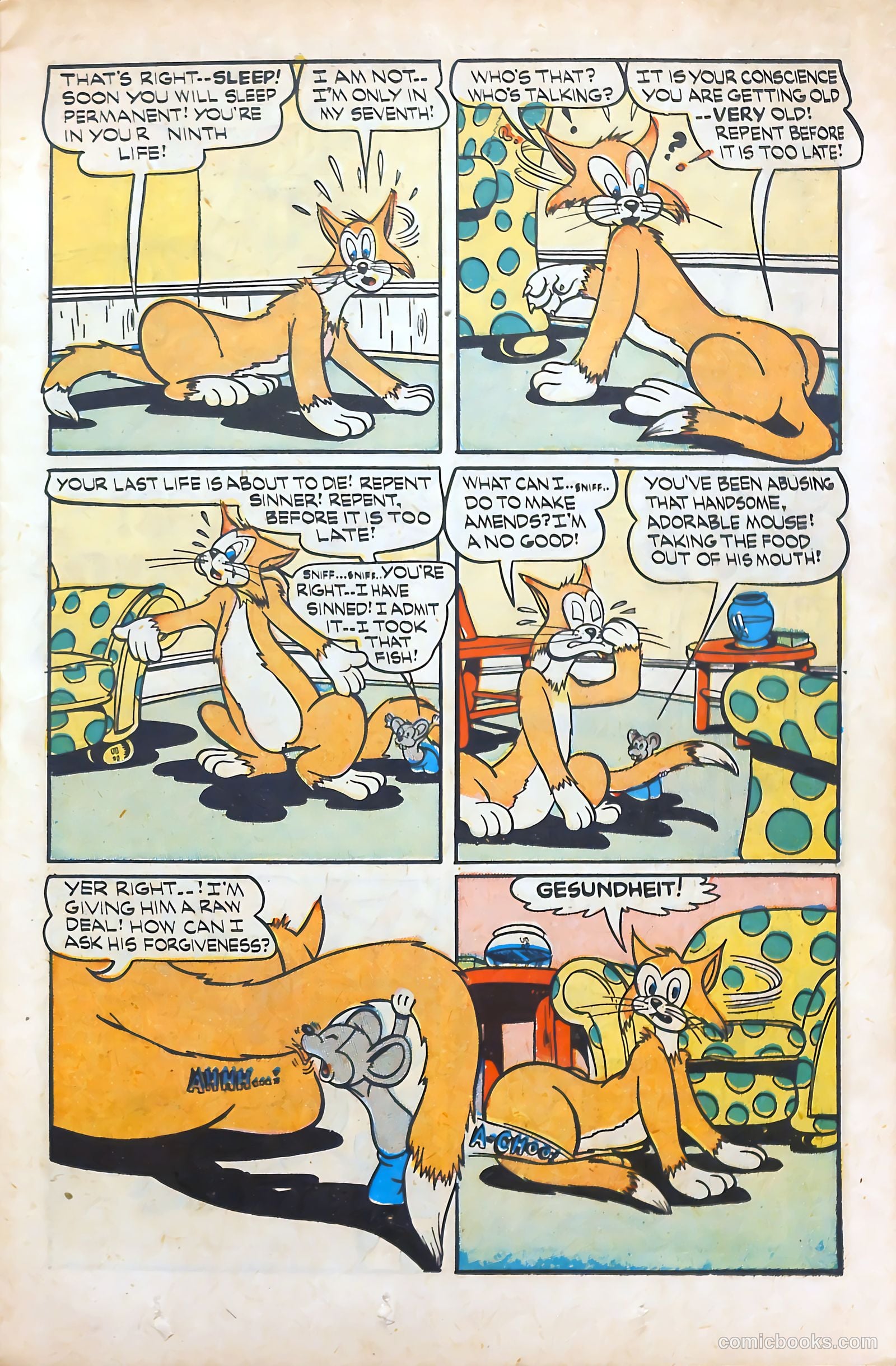 Monkeyshines Comics #15 (1947) — page 15 of 52