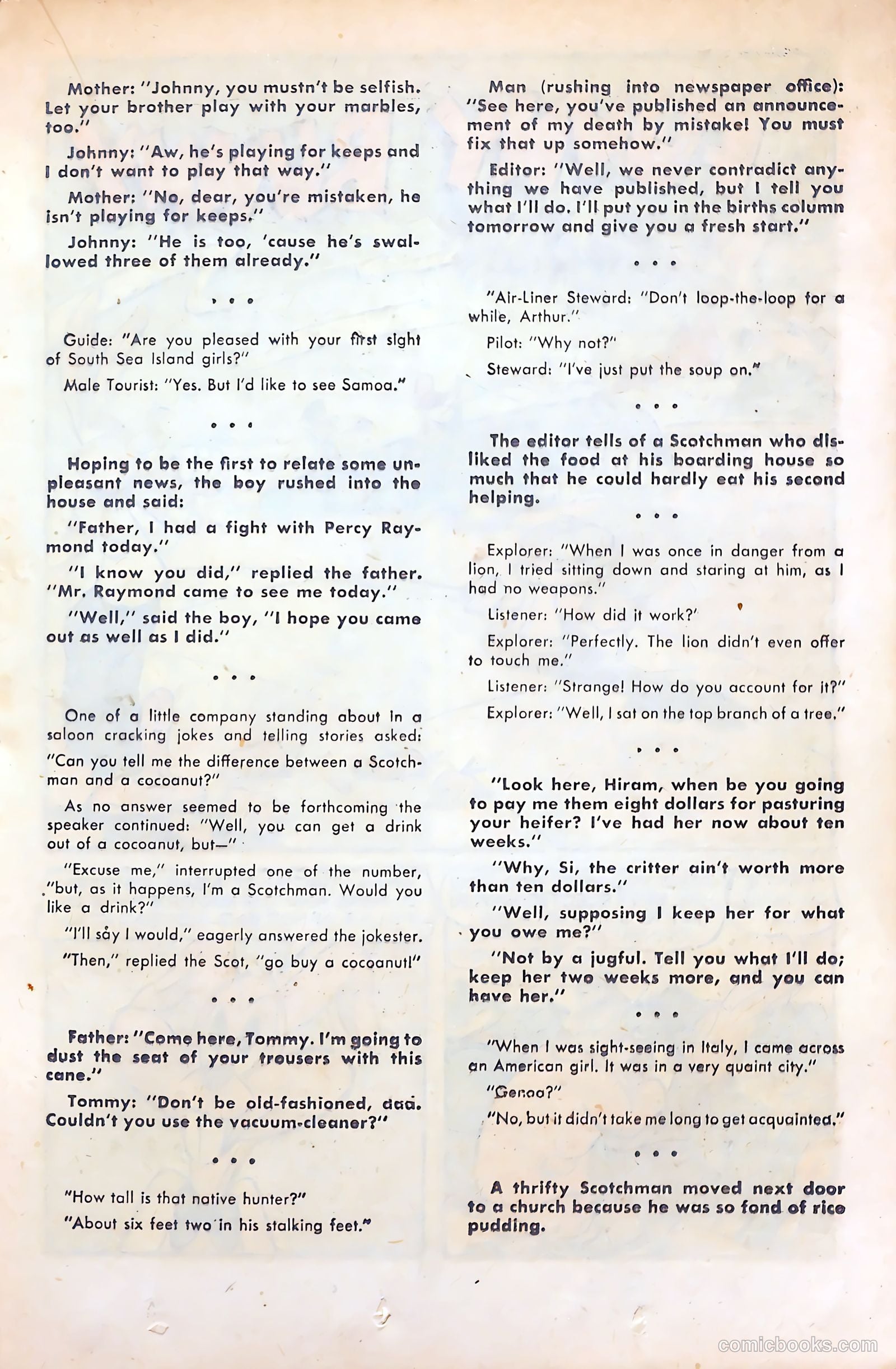 Monkeyshines Comics #15 (1947) — page 25 of 52